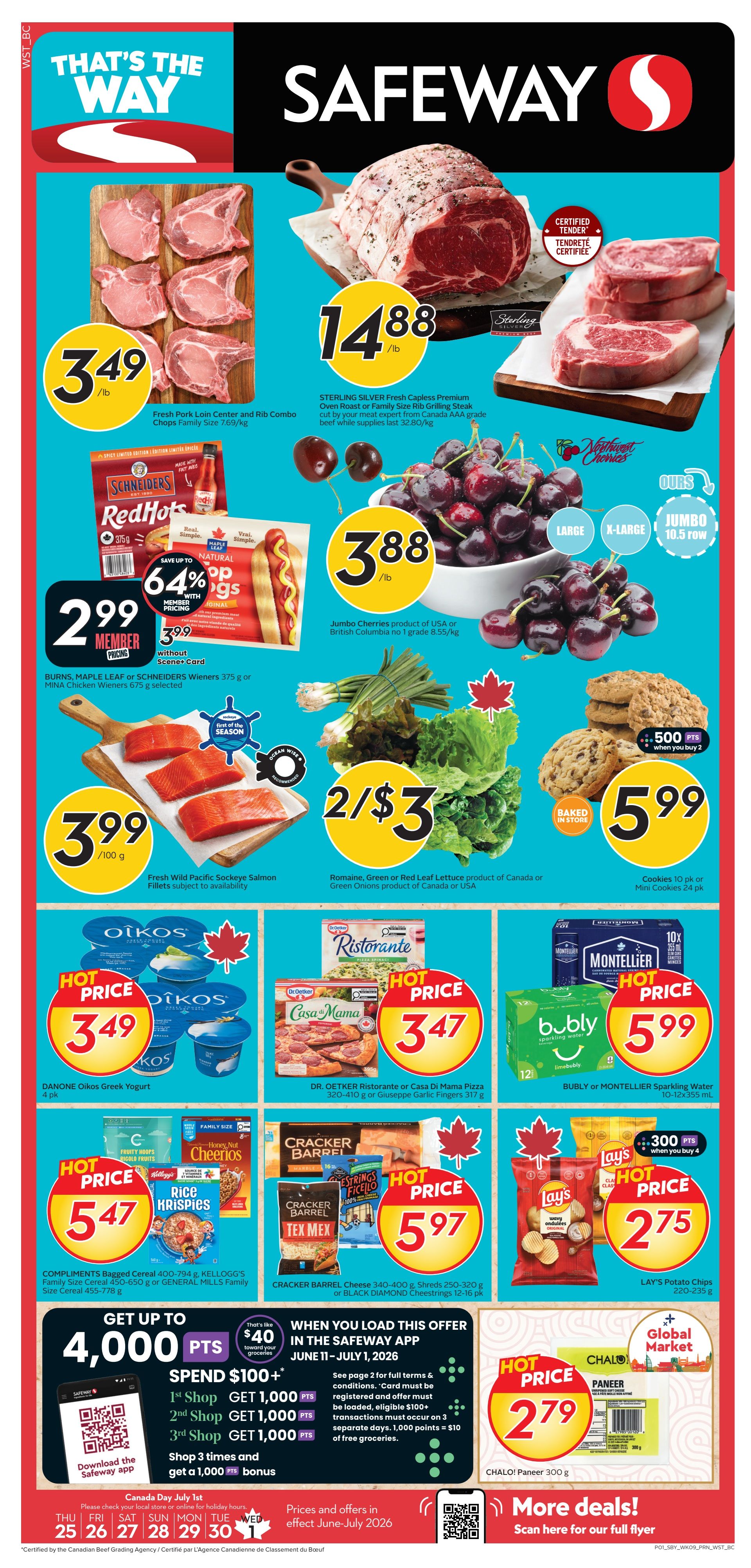 Safeway (BC) Flyer June 25 to July 1