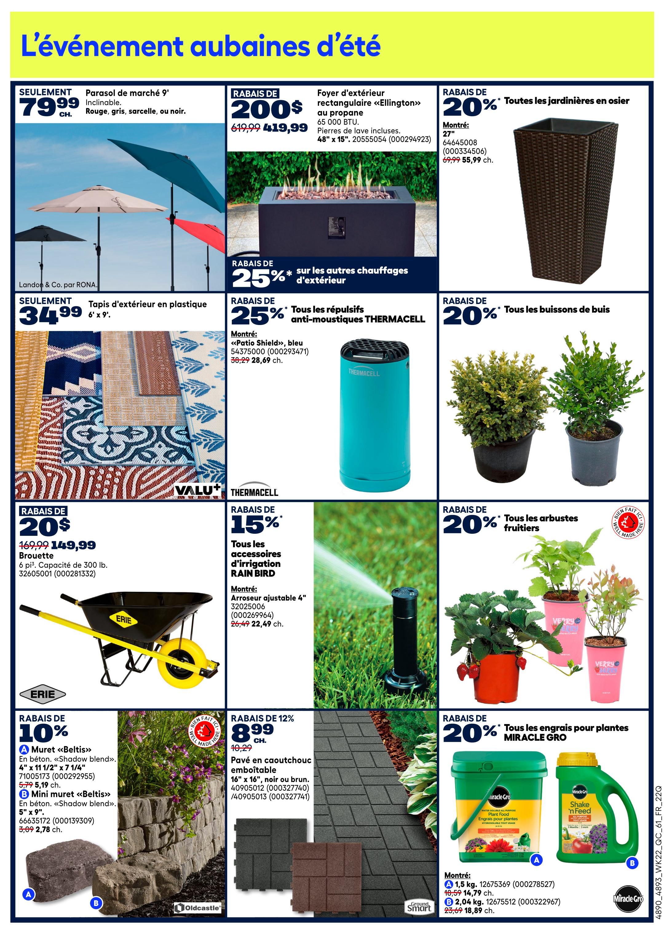 Rona & Rona+ (QC) Flyer June 25 to July 1
