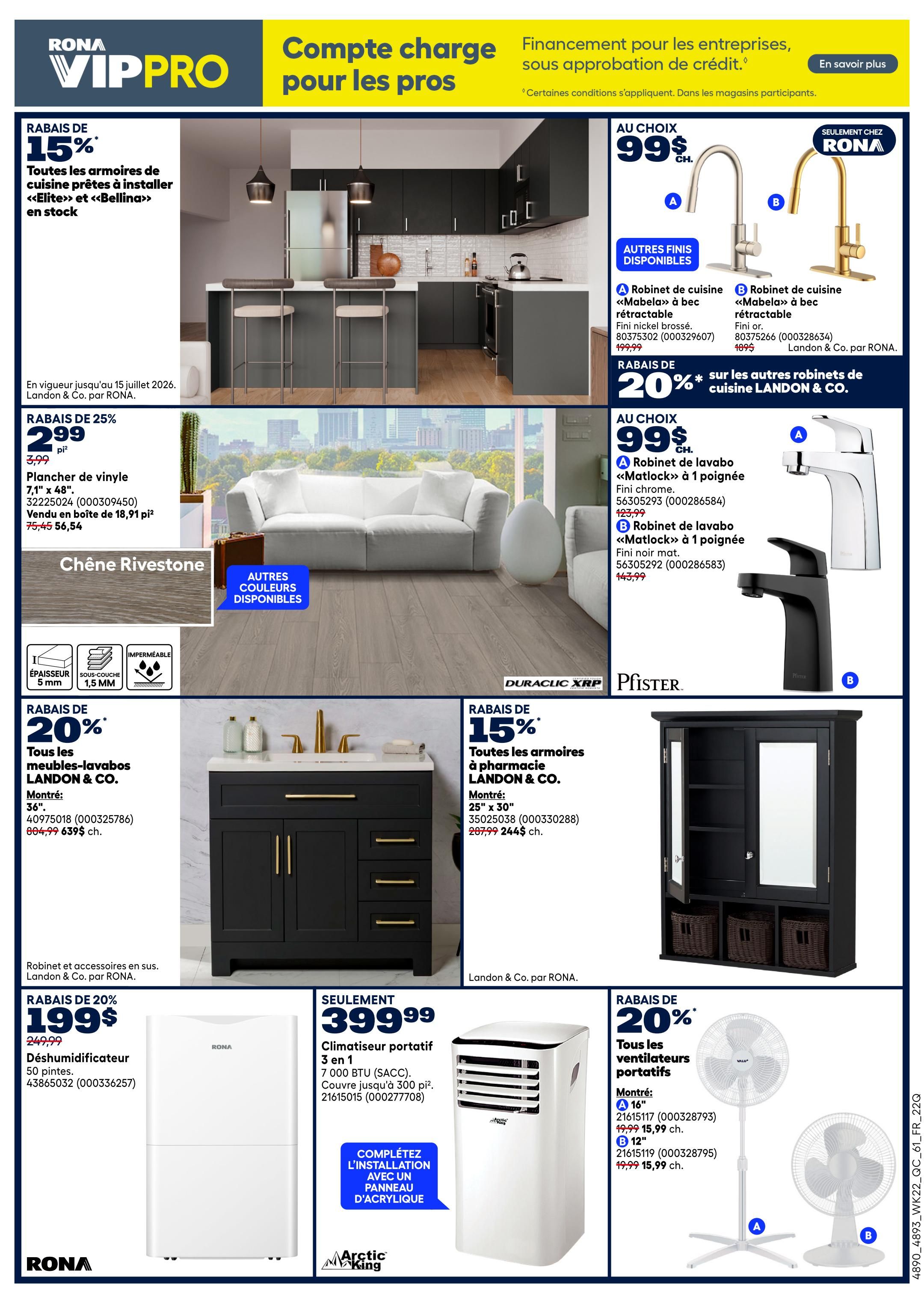 Rona & Rona+ (QC) Flyer June 25 to July 1
