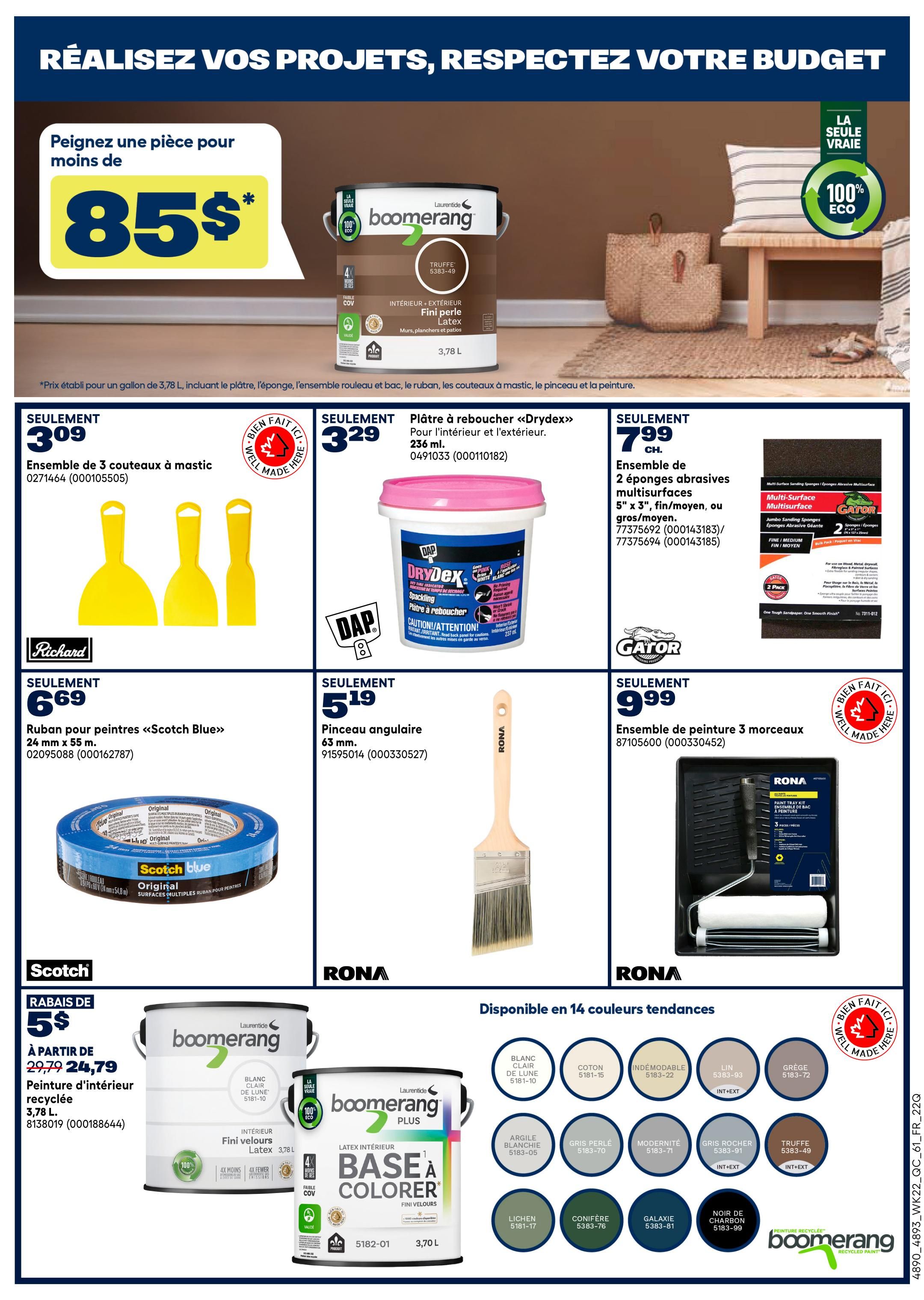 Rona & Rona+ (QC) Flyer June 25 to July 1