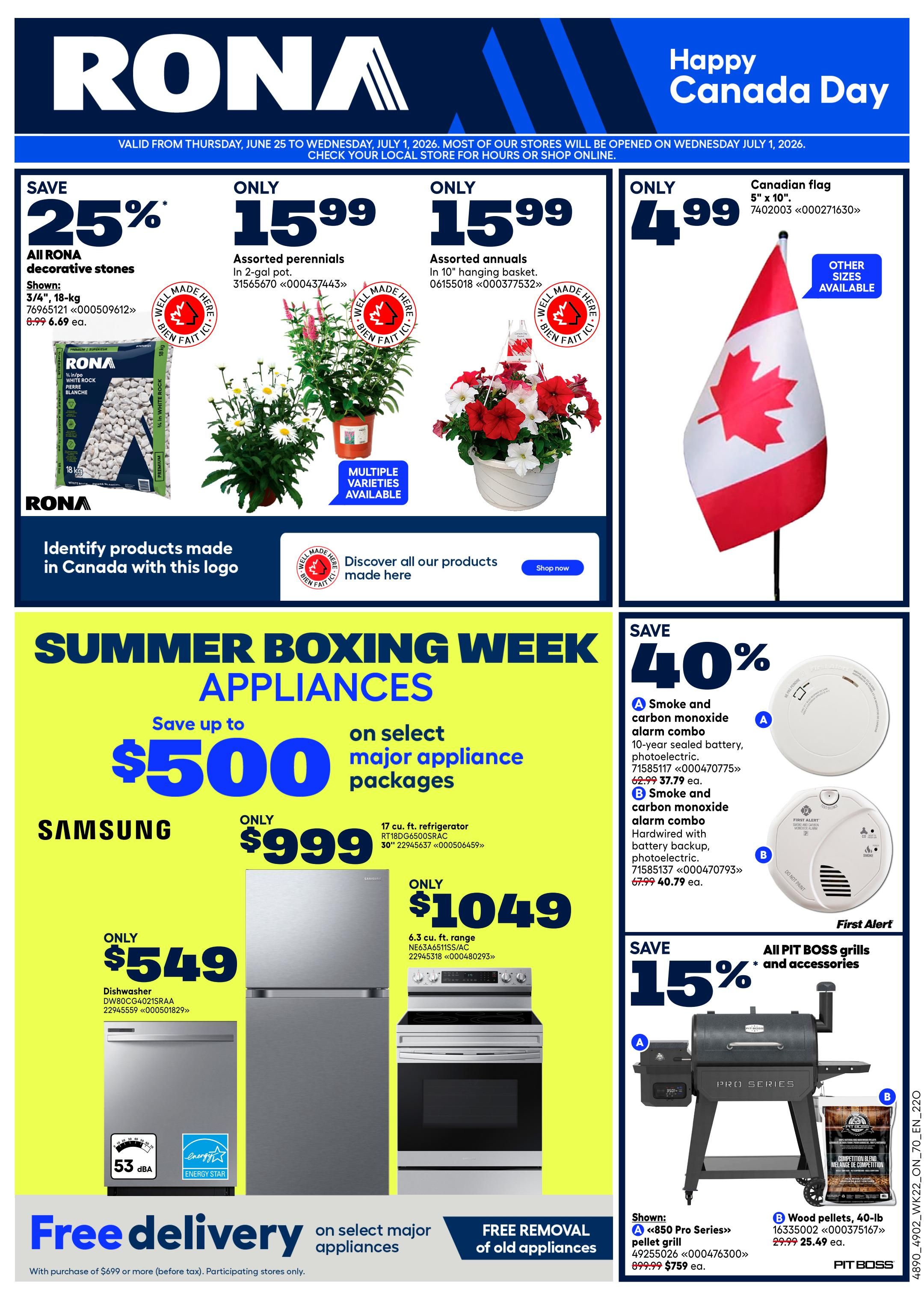 Rona & Rona+ (ON) Flyer June 25 to July 1
