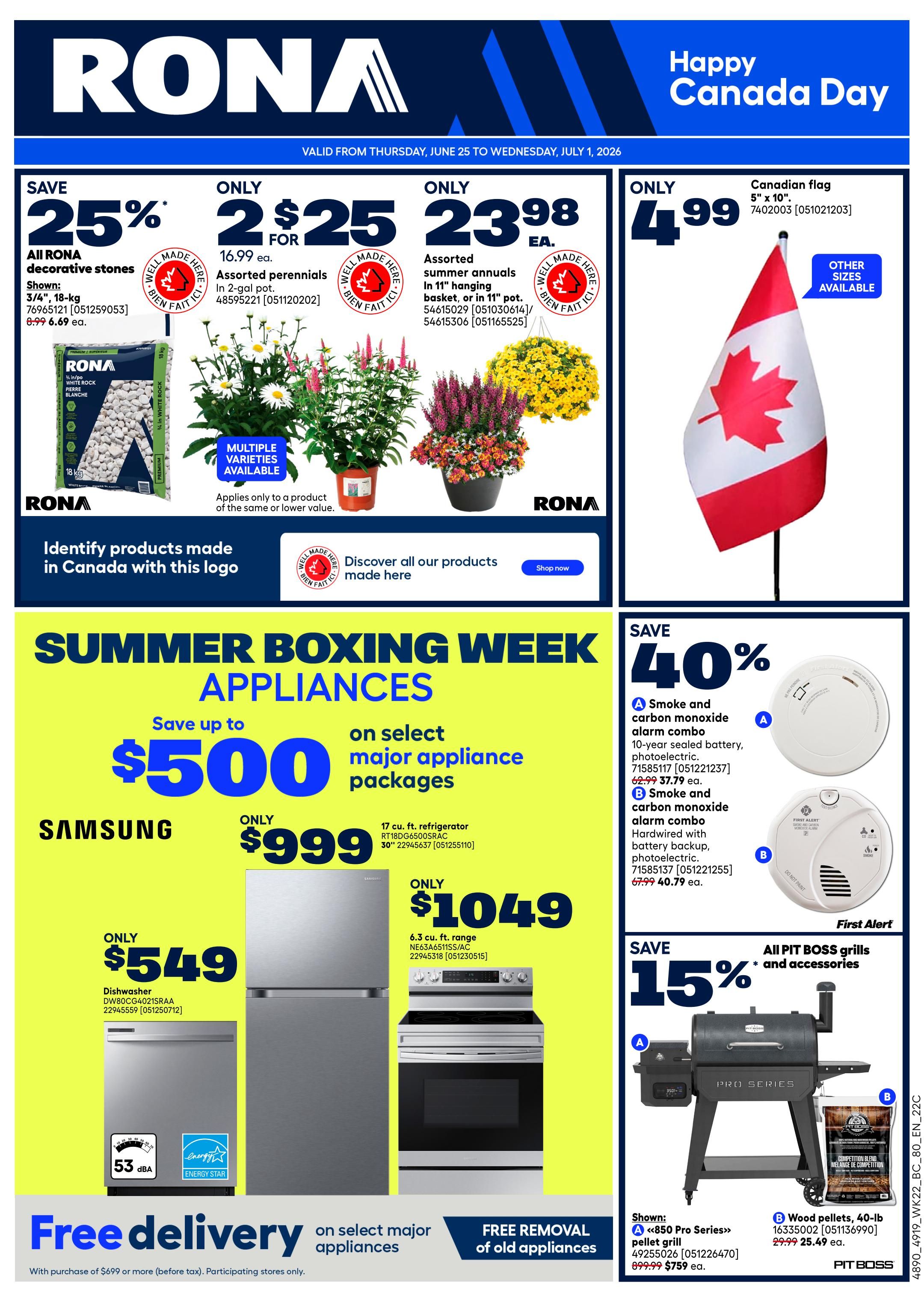 Rona & Rona+ (BC) Flyer June 25 to July 1