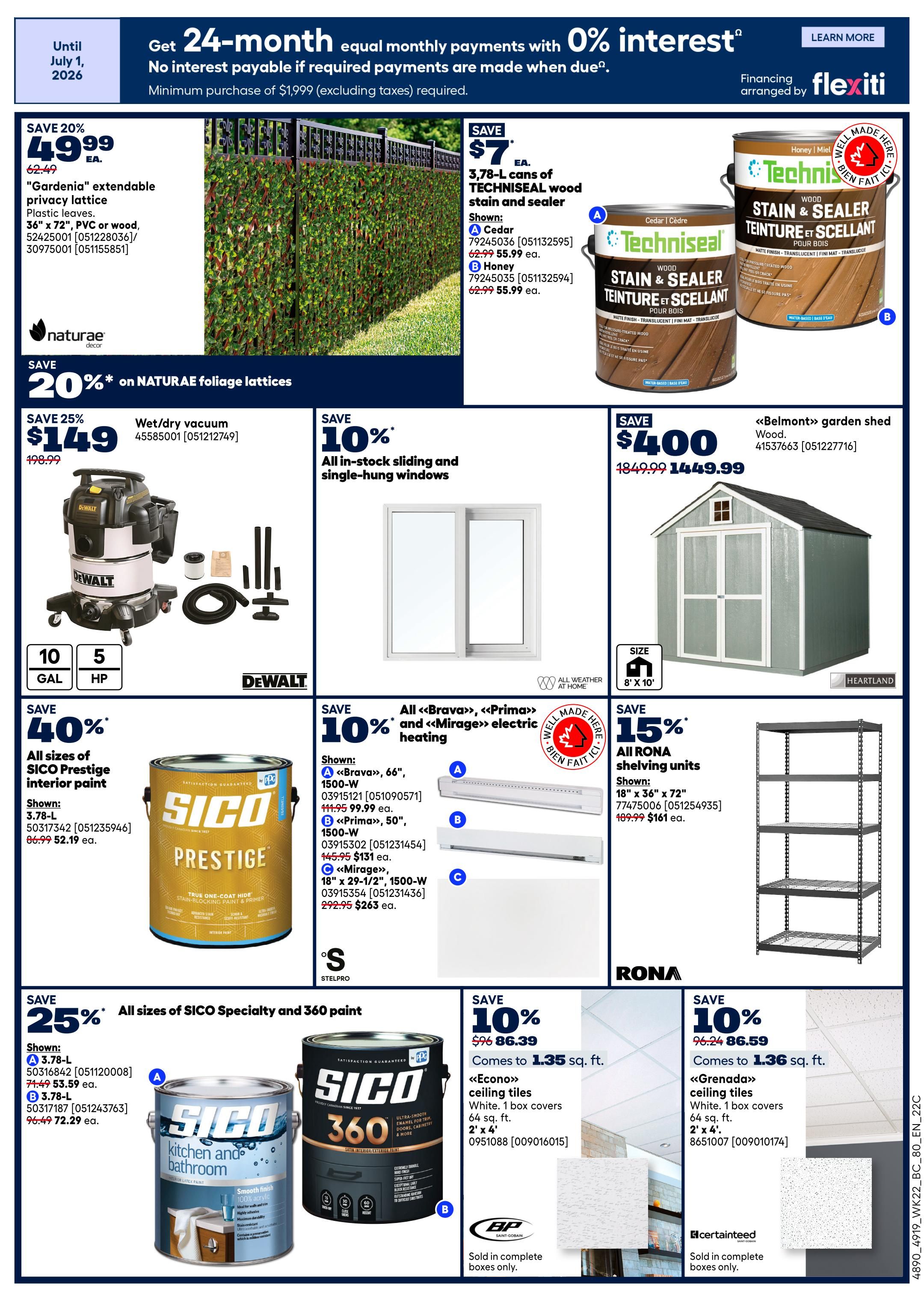 Rona & Rona+ (BC) Flyer June 25 to July 1
