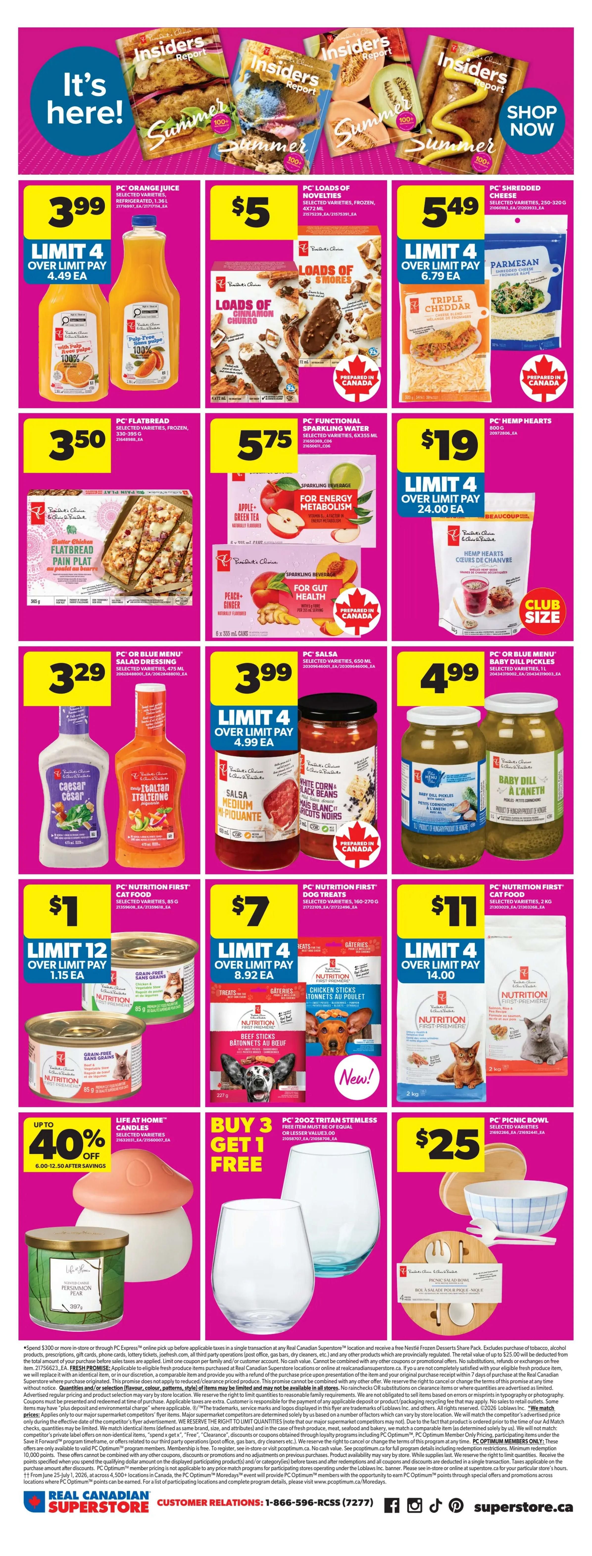 Real Canadian Superstore (West) Flyer June 25 to July 1