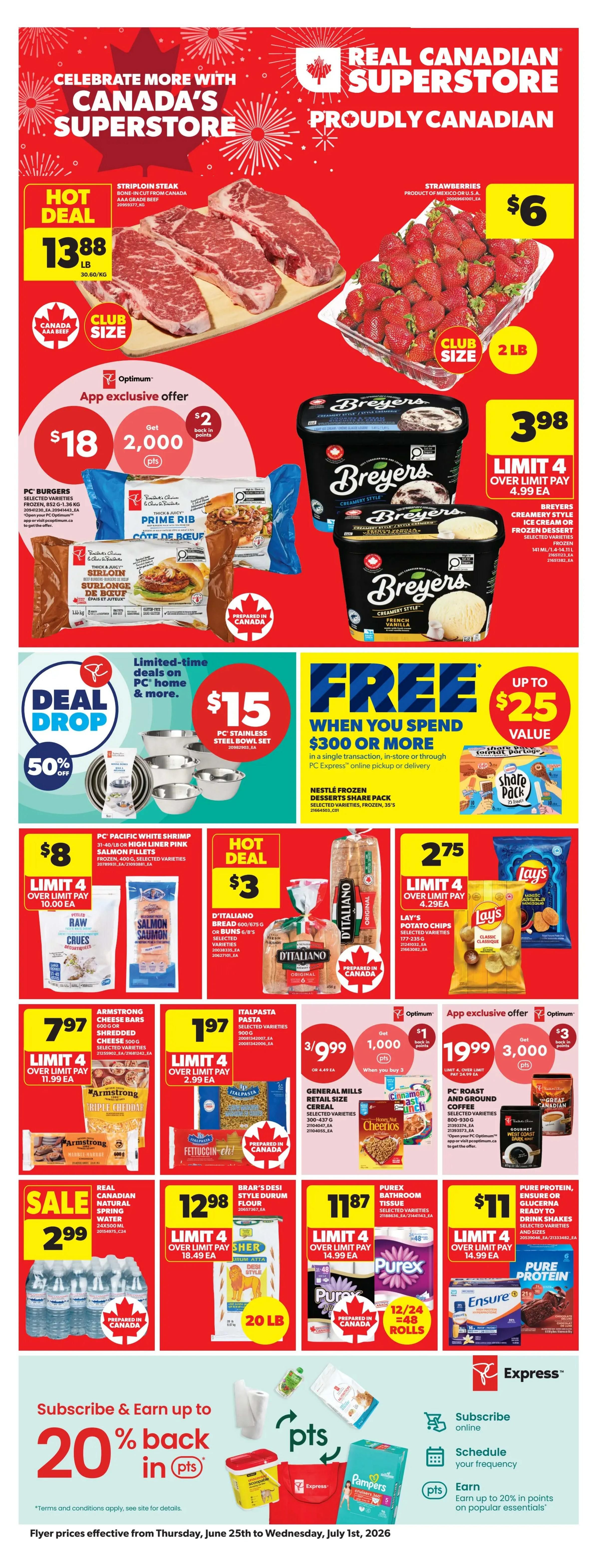 Real Canadian Superstore (West) Flyer June 25 to July 1