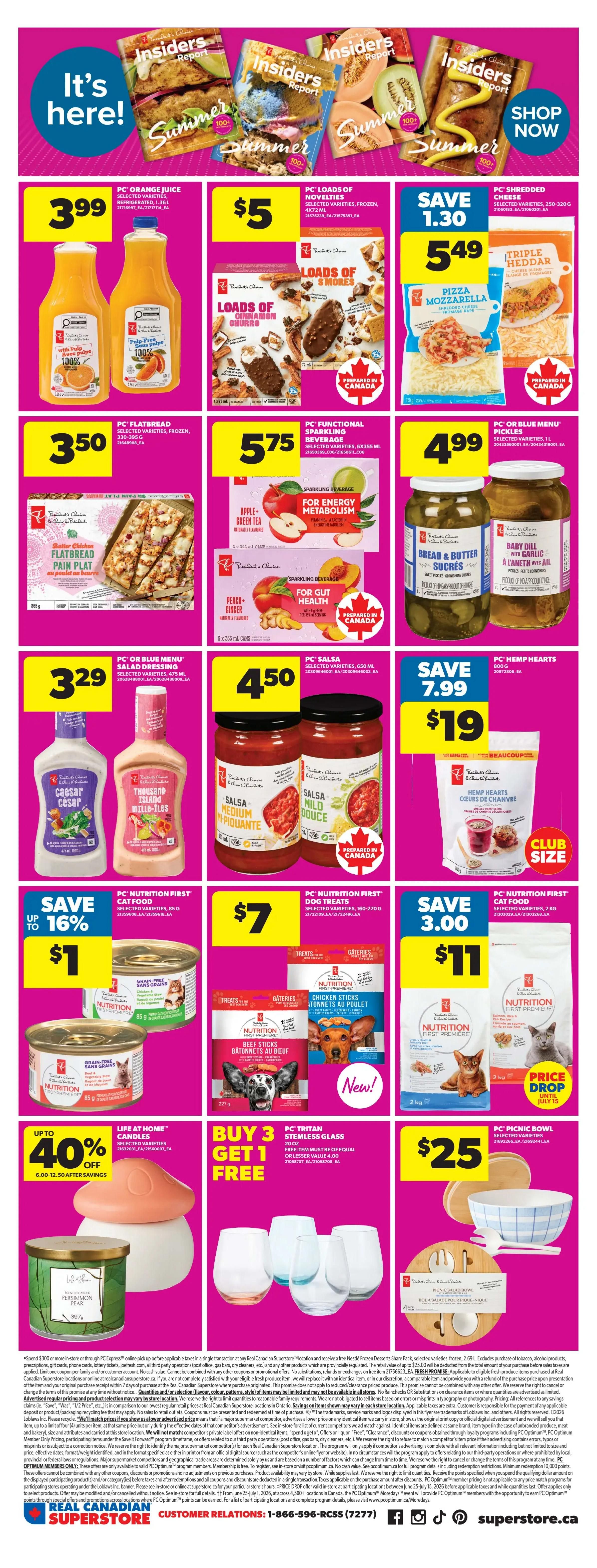 Real Canadian Superstore (ON) Flyer June 25 to July 1