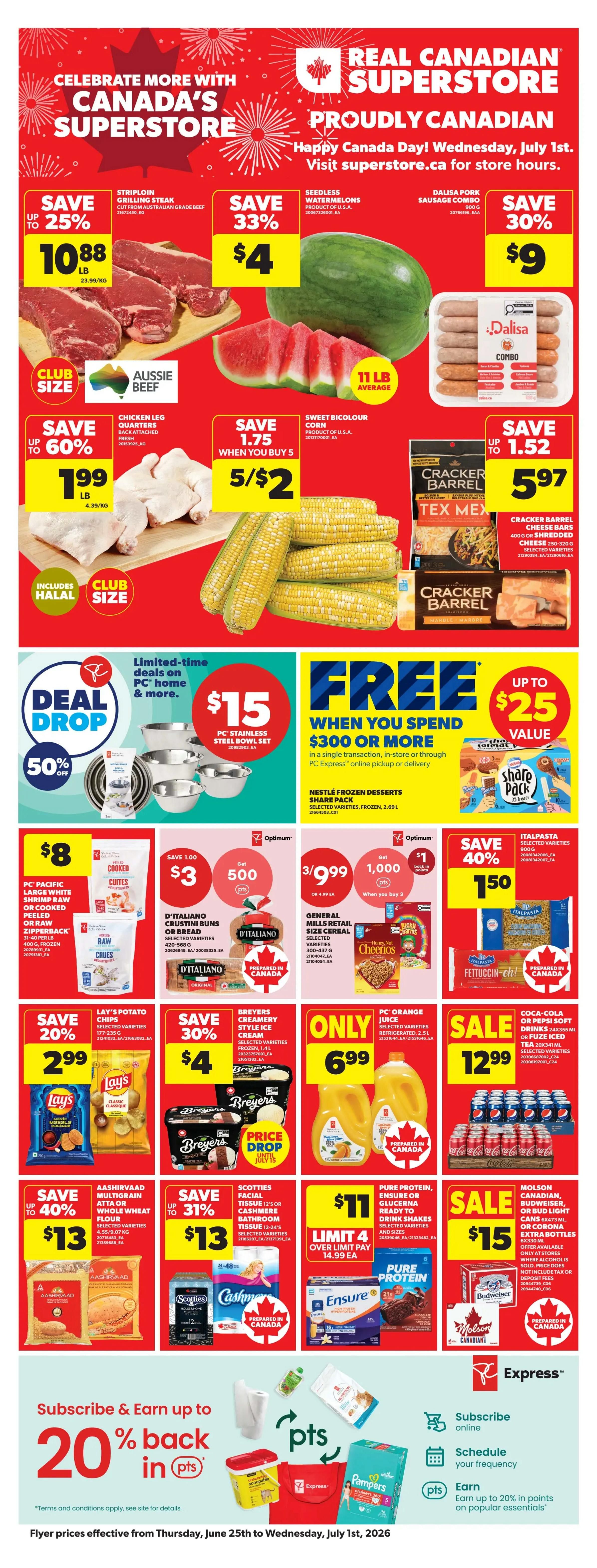 Real Canadian Superstore (ON) Flyer June 25 to July 1