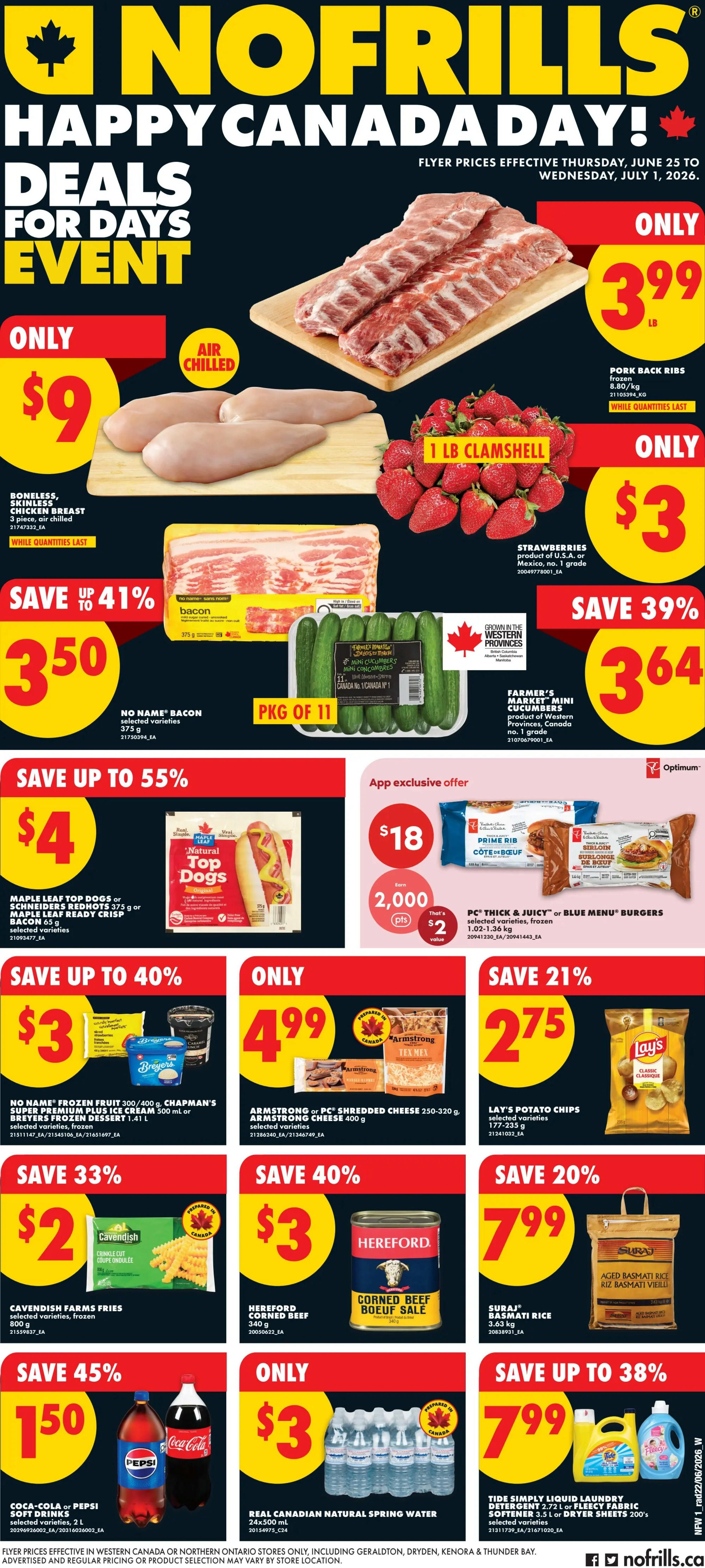 No Frills (West) Flyer June 25 to July 1