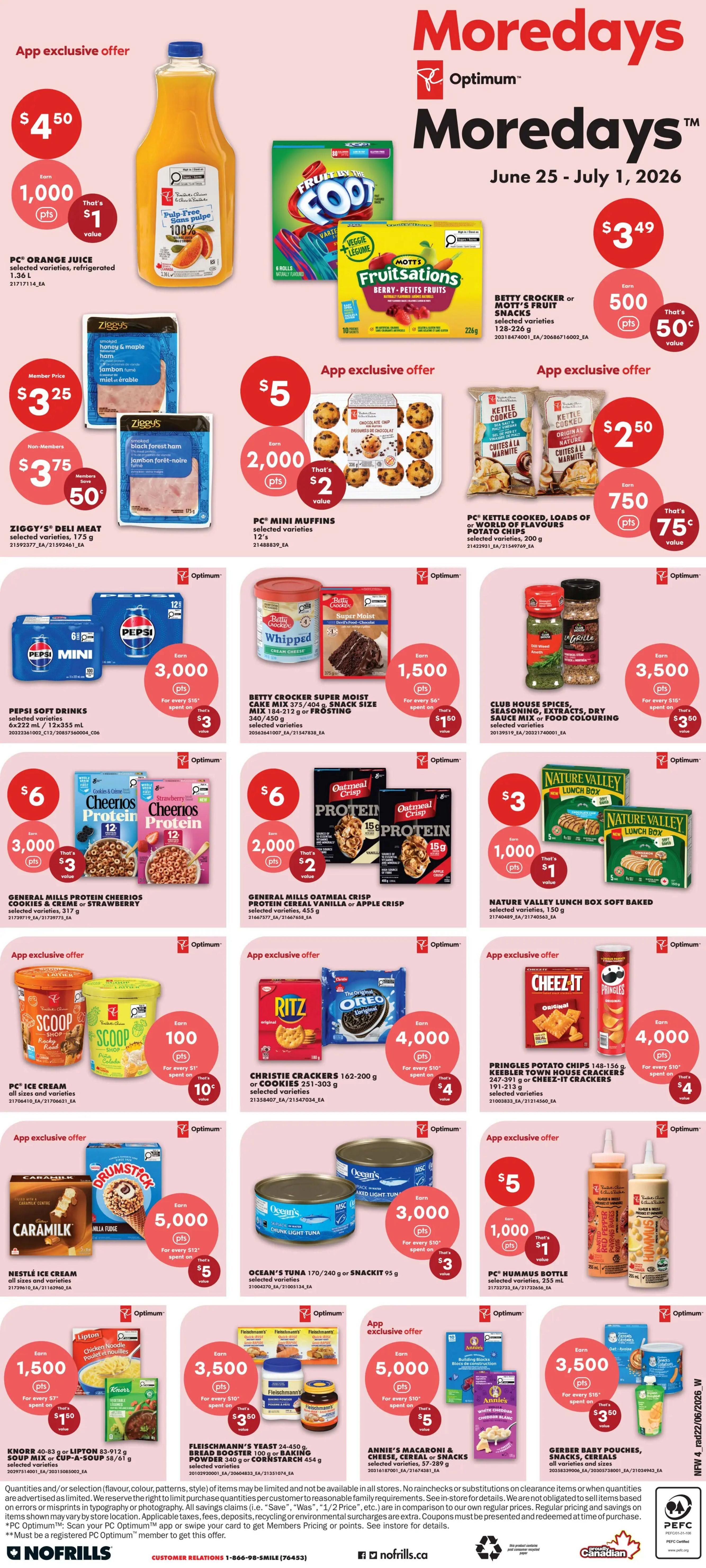 No Frills (West) Flyer June 25 to July 1