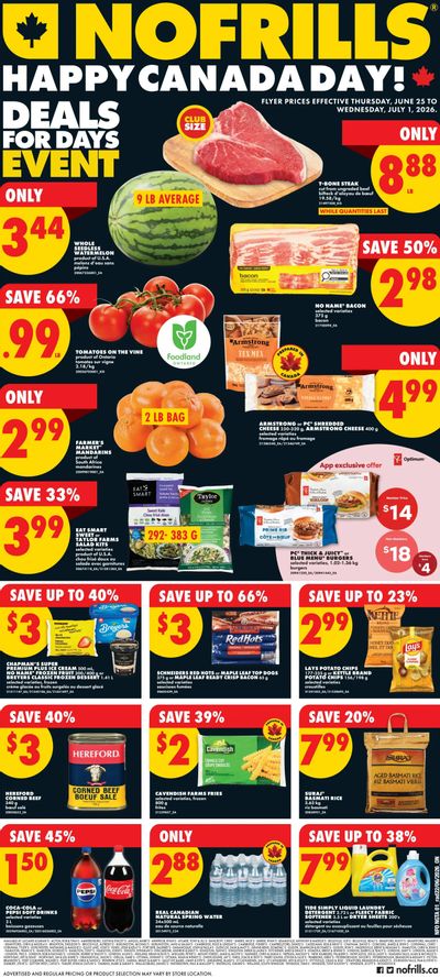No Frills (ON) Flyer June 25 to July 1