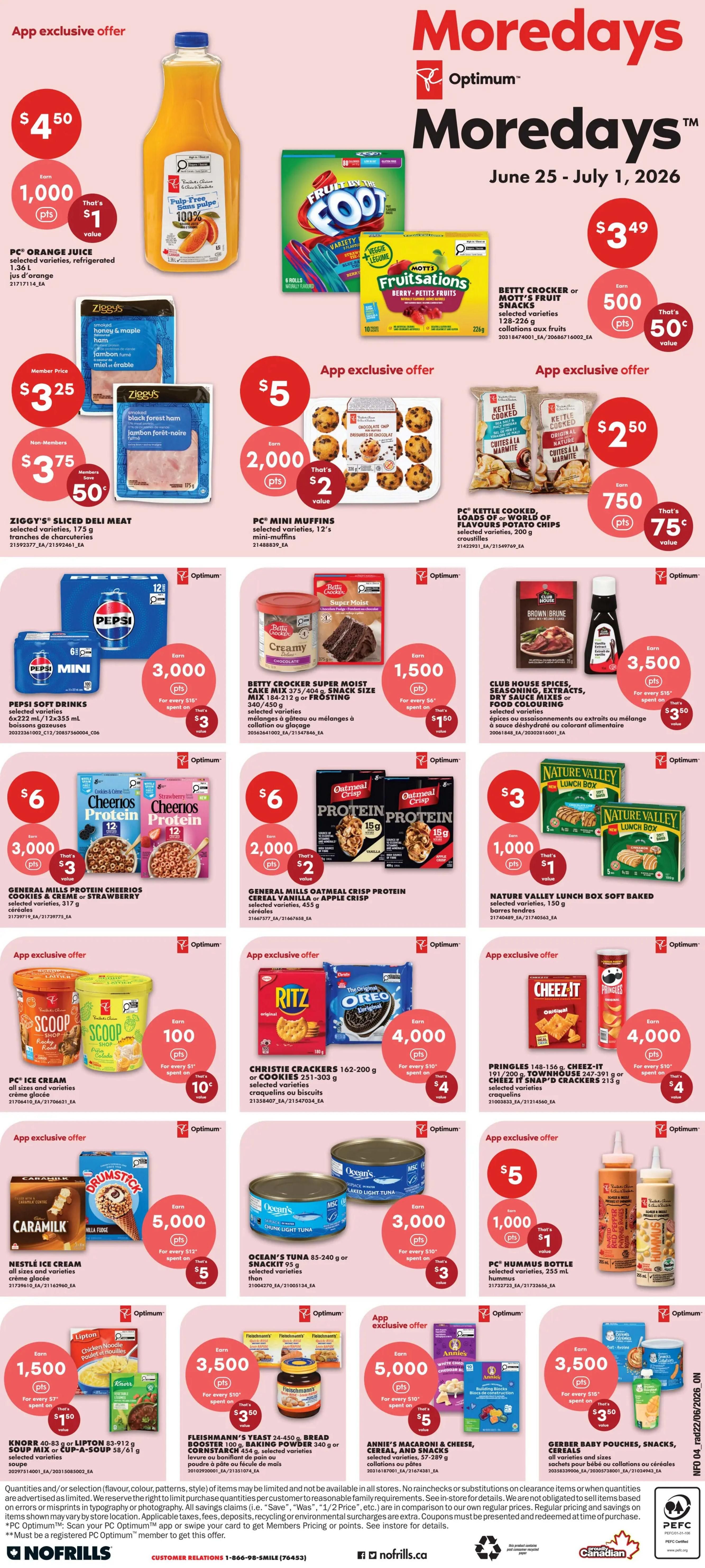 No Frills (ON) Flyer June 25 to July 1