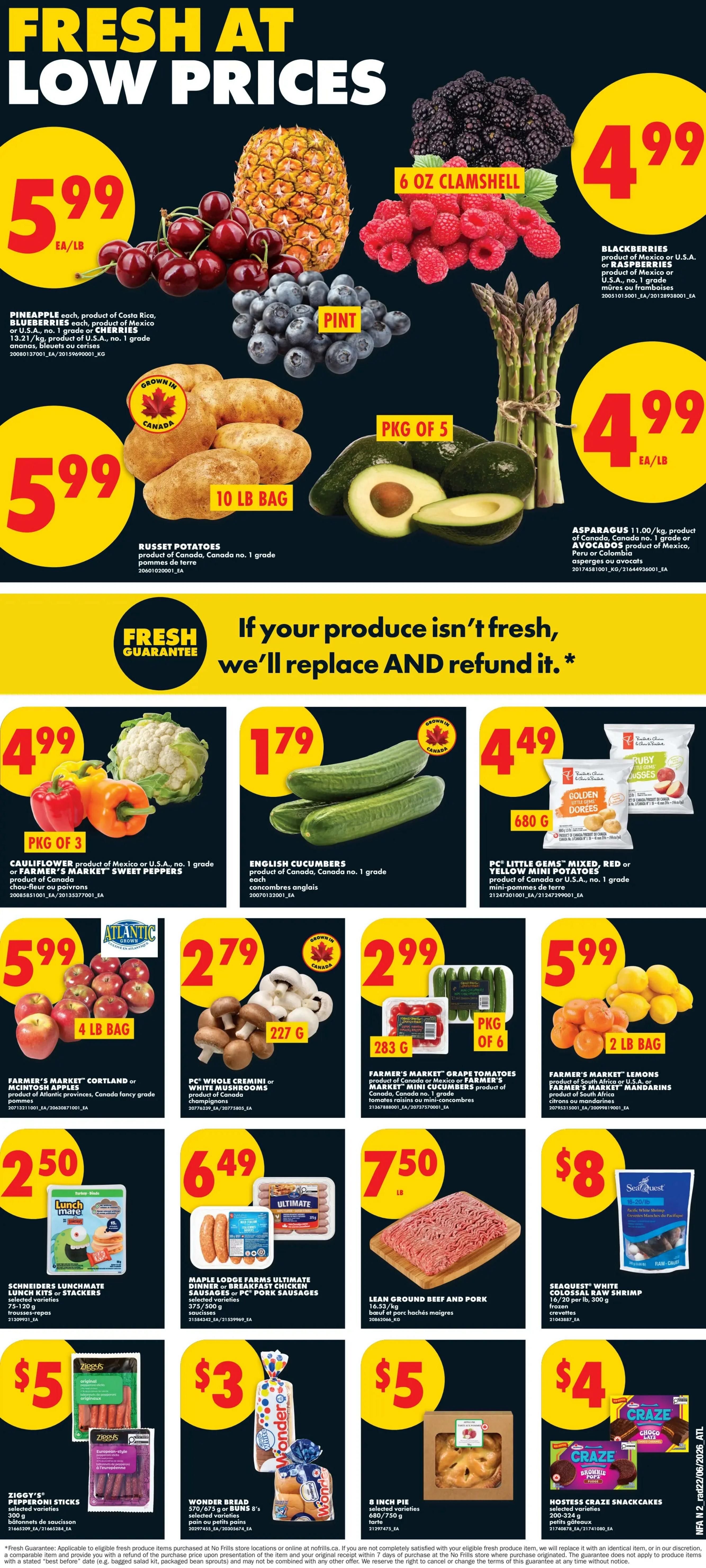 No Frills (Atlantic) Flyer June 25 to July 1