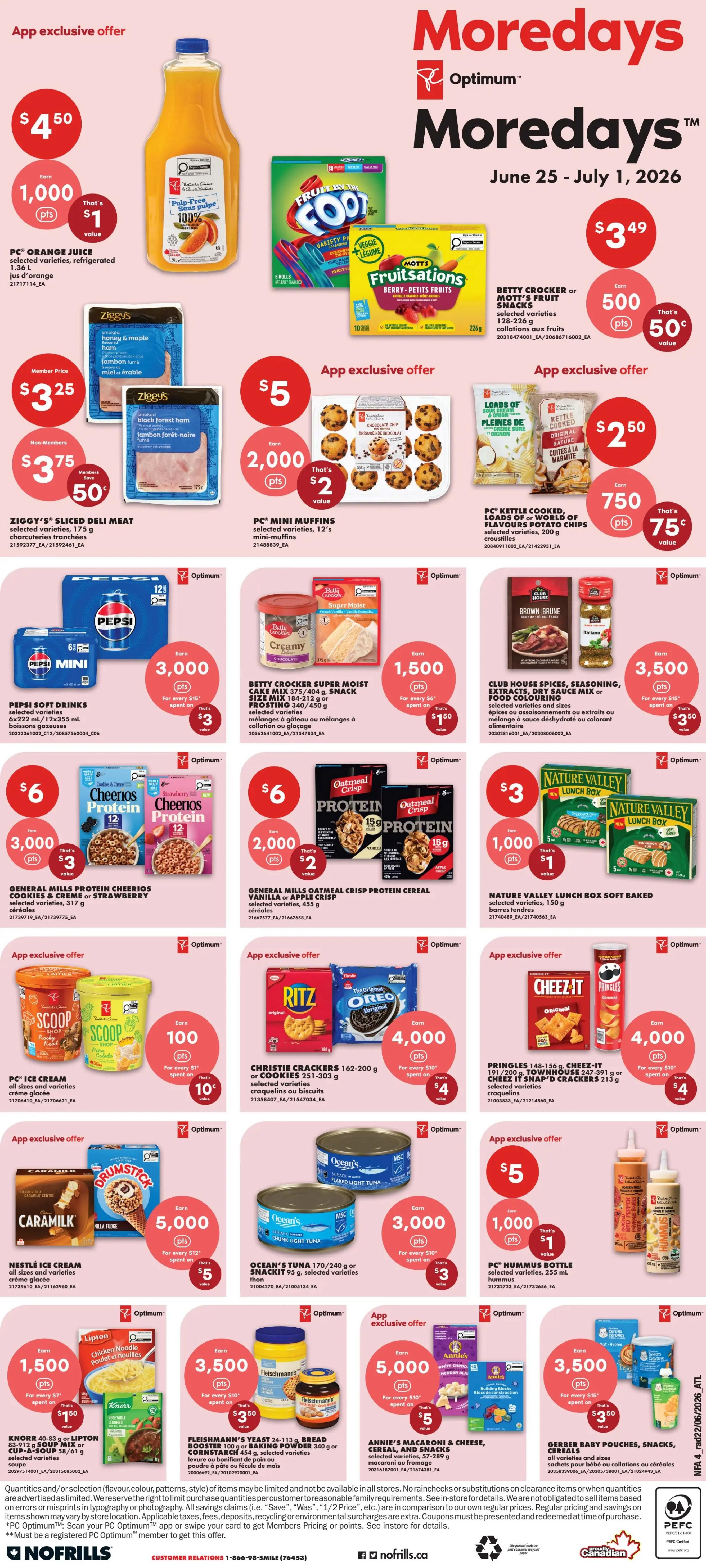 No Frills (Atlantic) Flyer June 25 to July 1