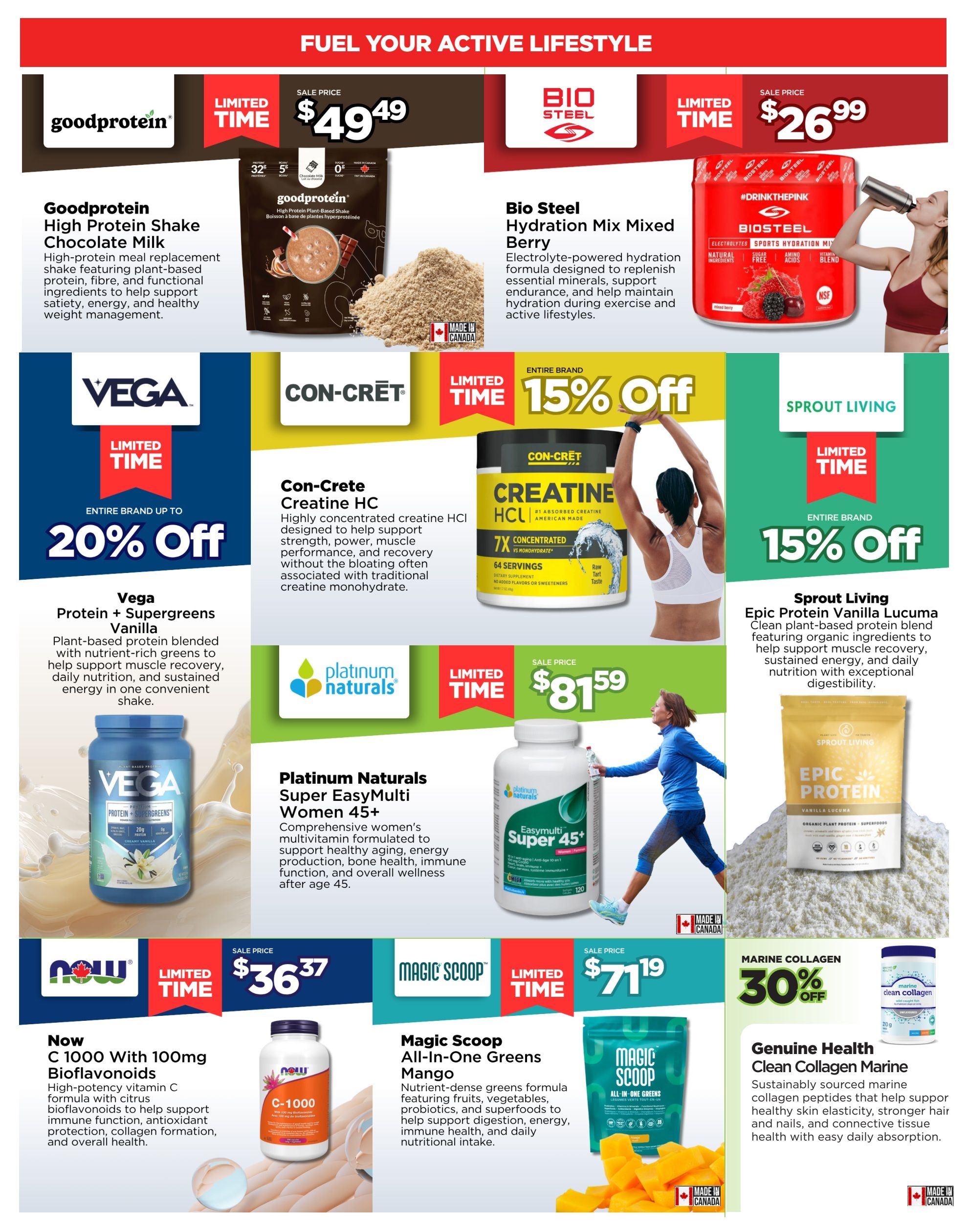 Nature's Signature Flyer June 25 to July 22
