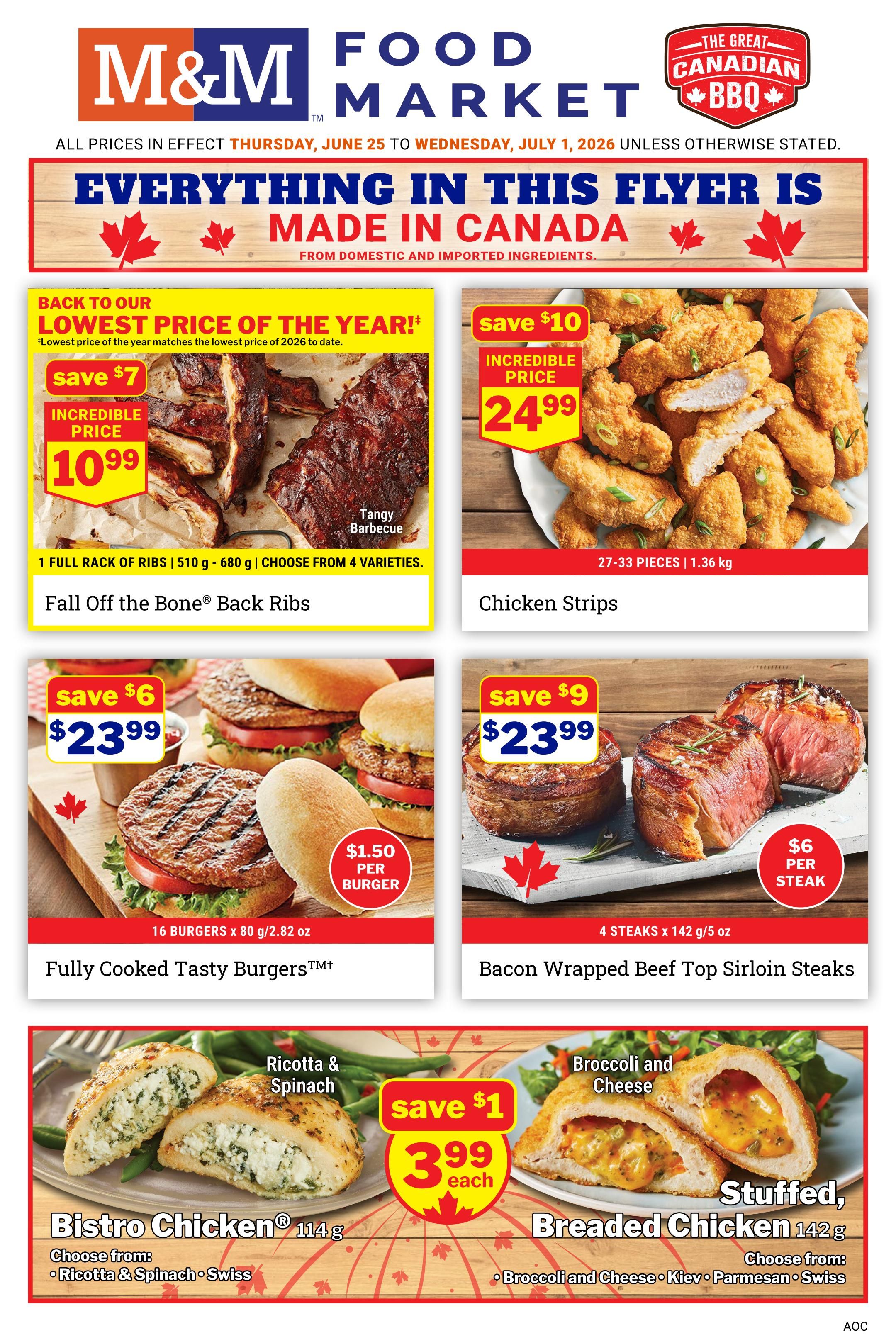M&M Food Market (Atlantic, ON & West) Flyer June 25 to July 1