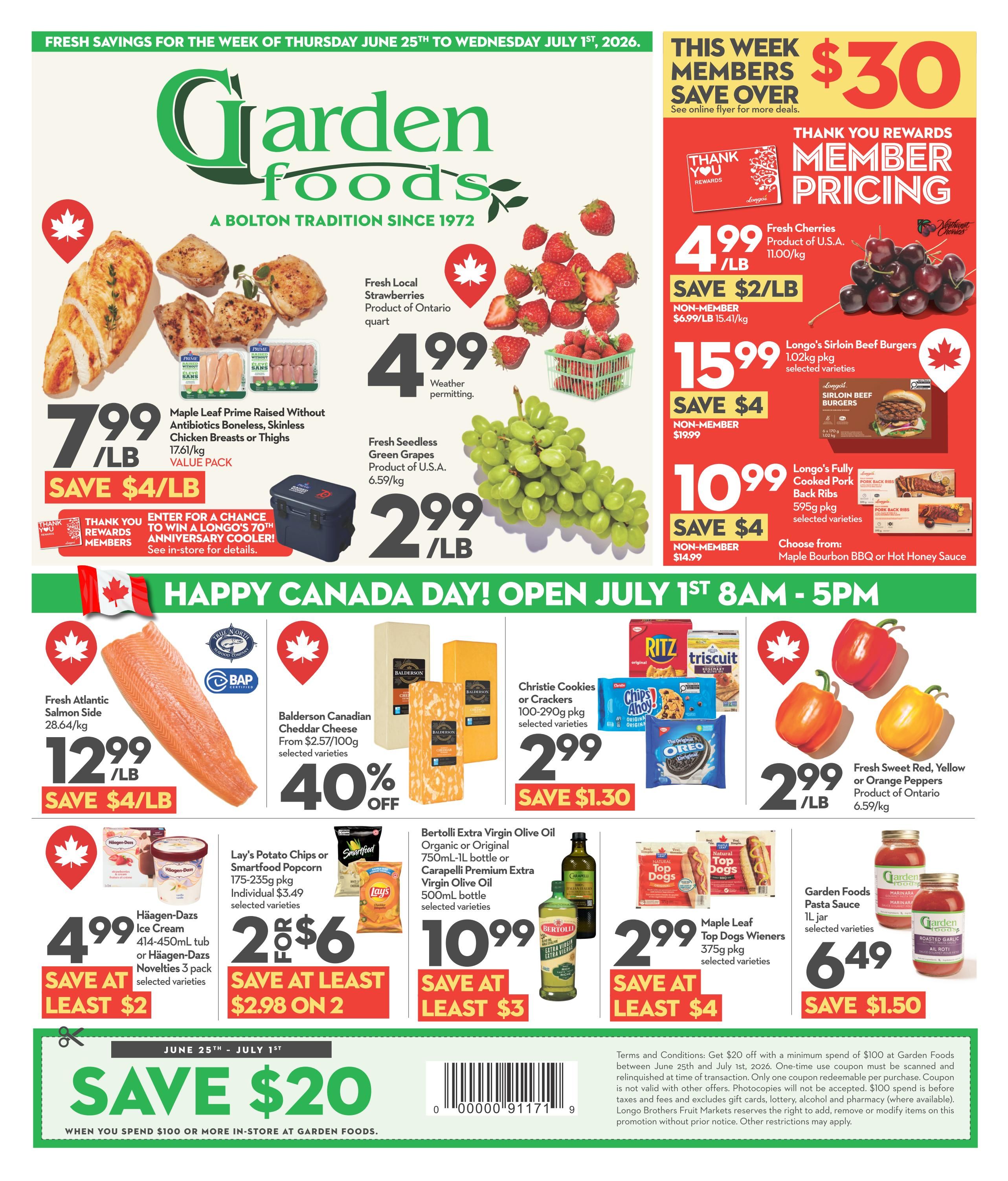 Garden Foods Flyer June 25 to July 1