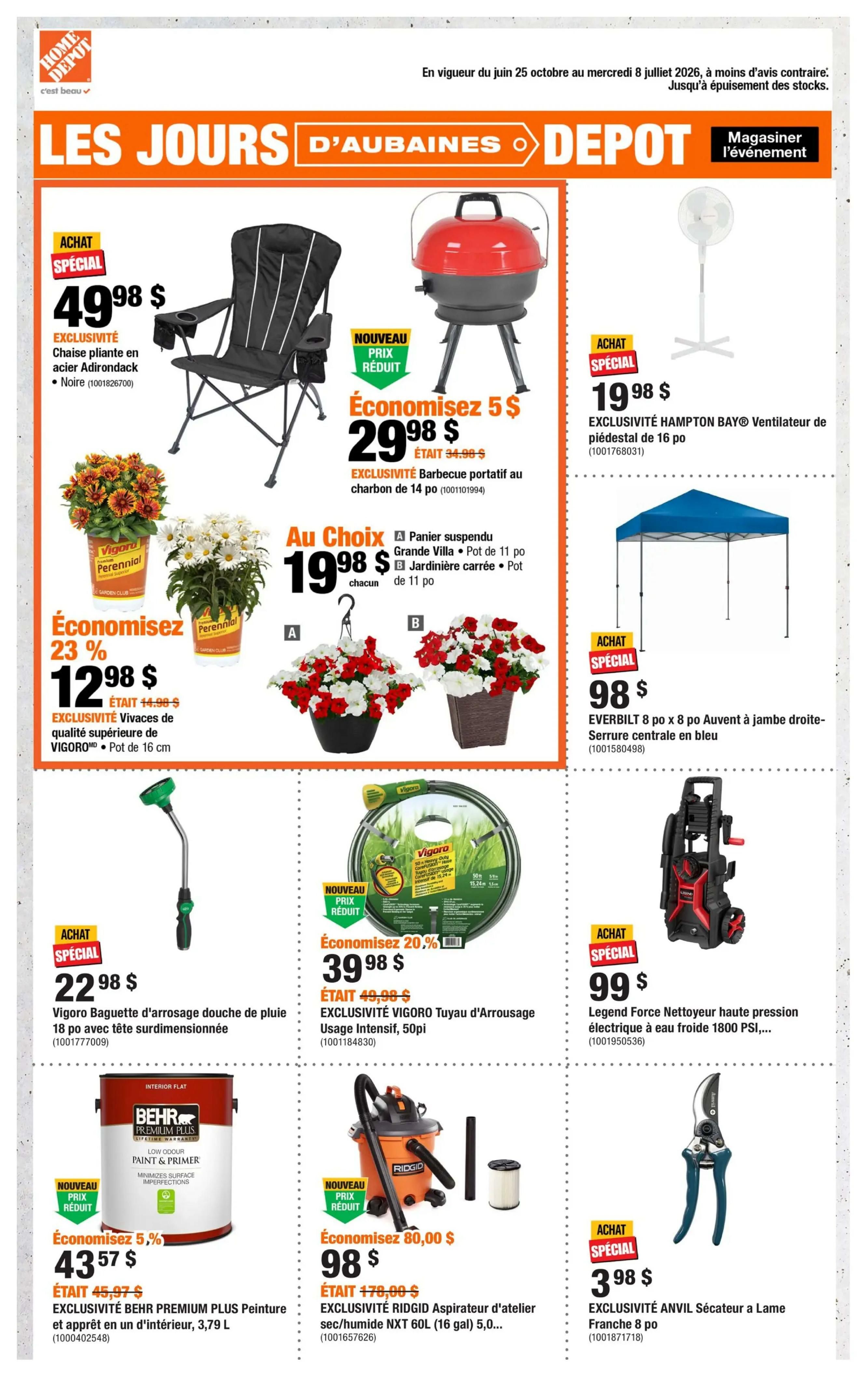 Home Depot (QC) Flyer June 25 to July 8