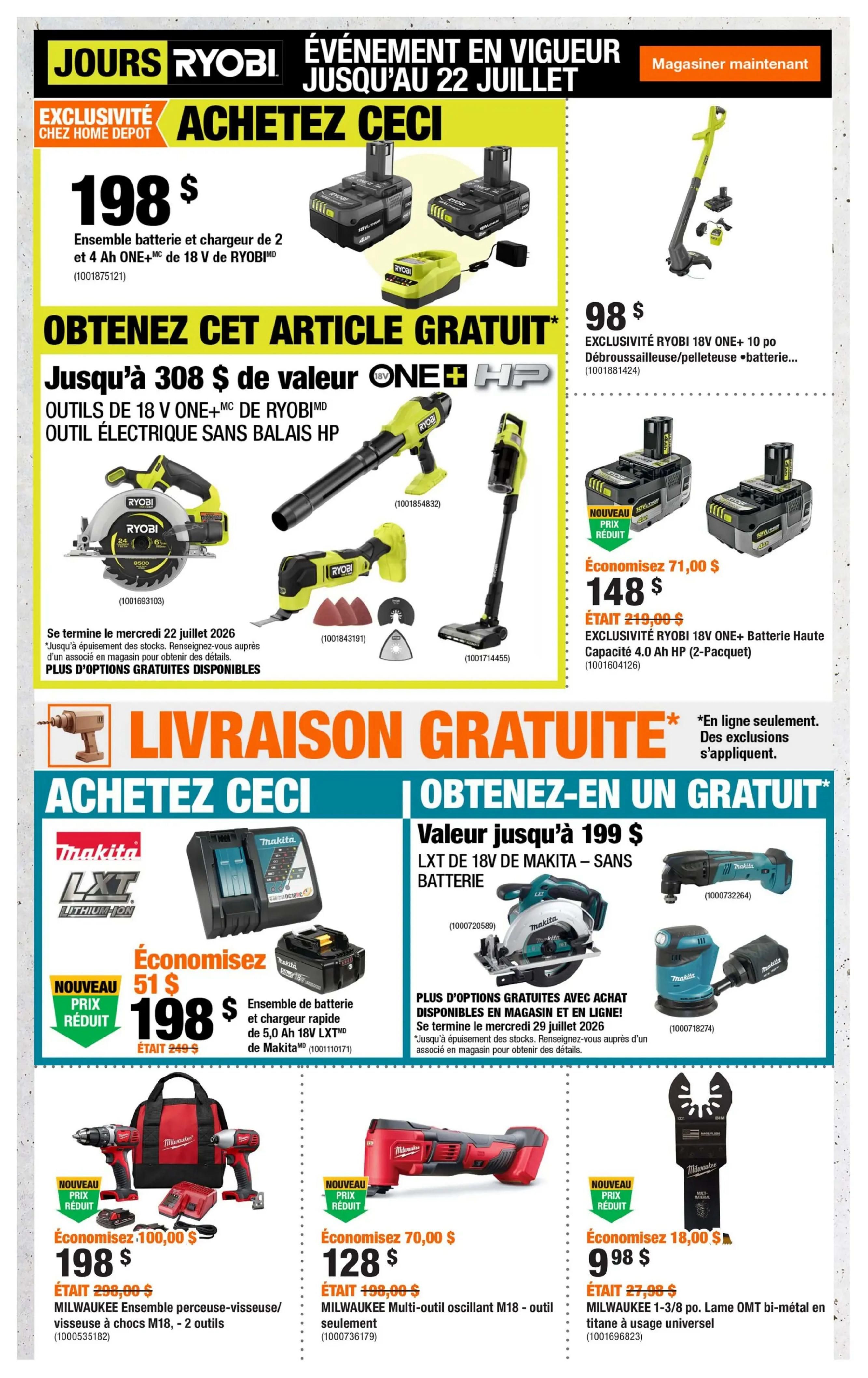Home Depot (QC) Flyer June 25 to July 8