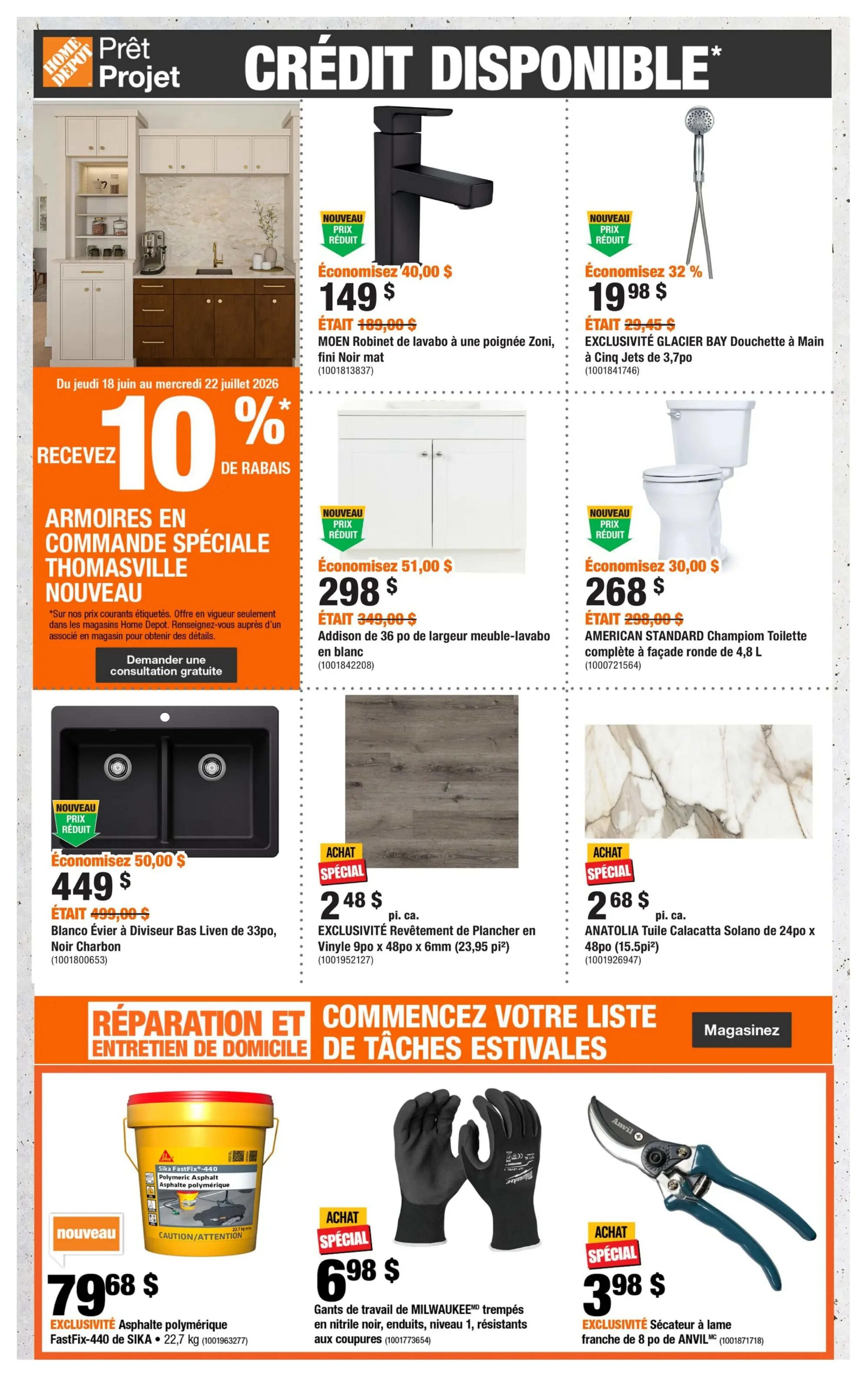 Home Depot (QC) Flyer June 25 to July 8