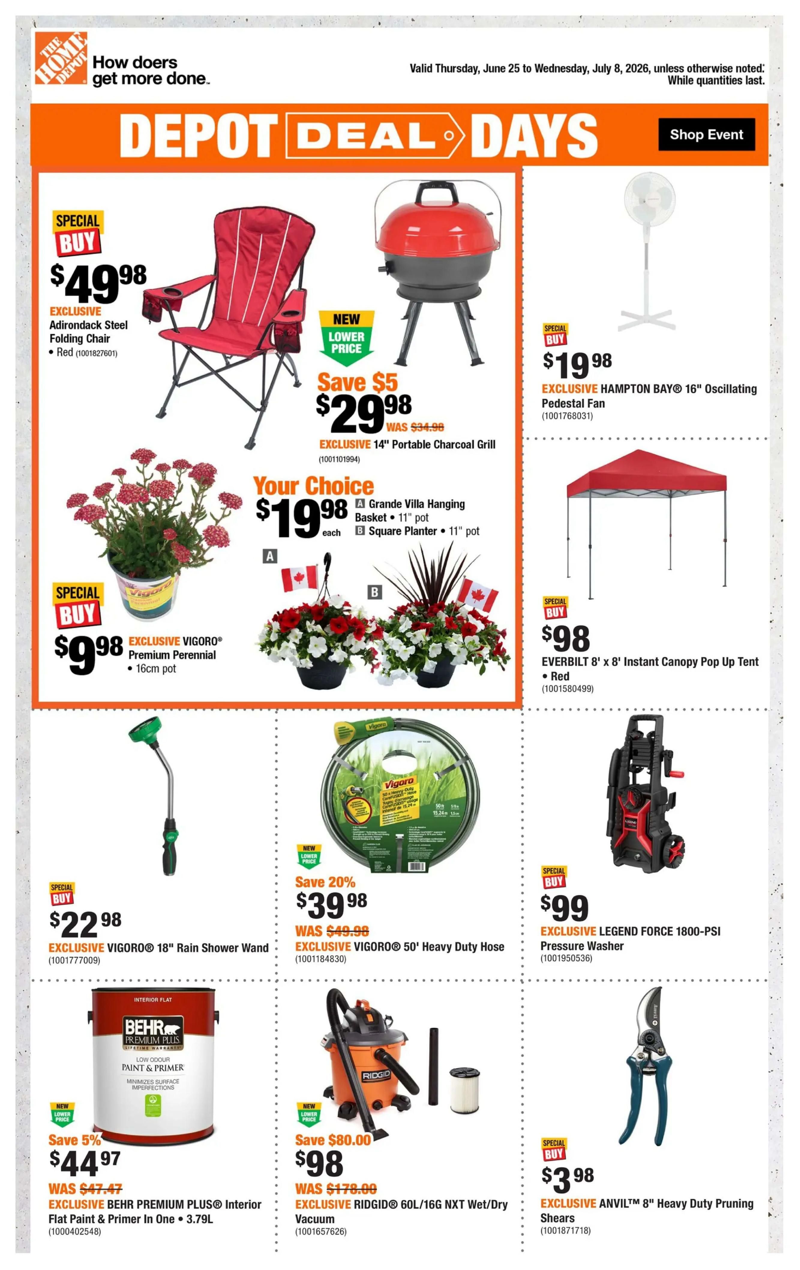 Home Depot (BC) Flyer June 25 to July 8