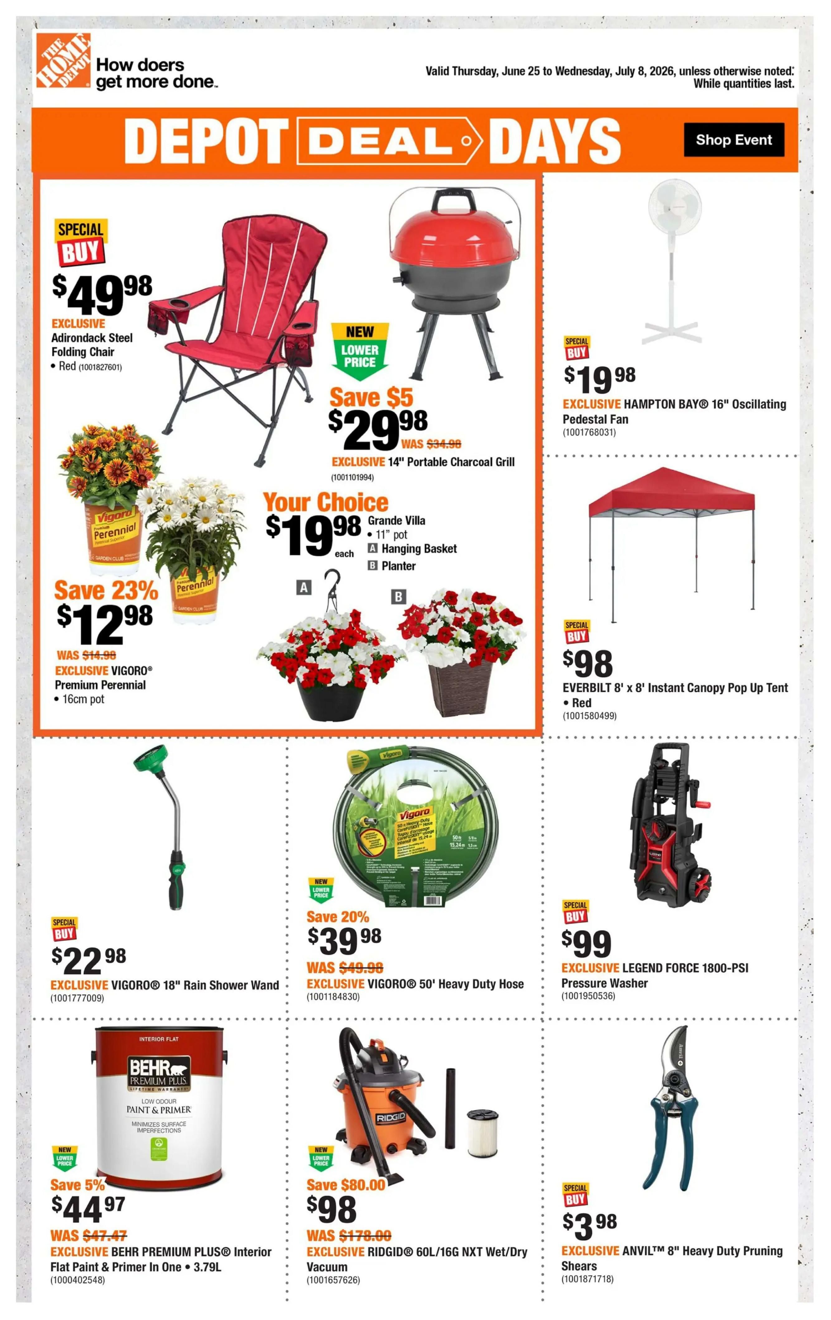 Home Depot (Atlantic) Flyer June 25 to July 8