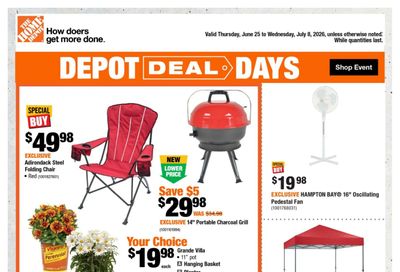 Home Depot (Atlantic) Flyer June 25 to July 8