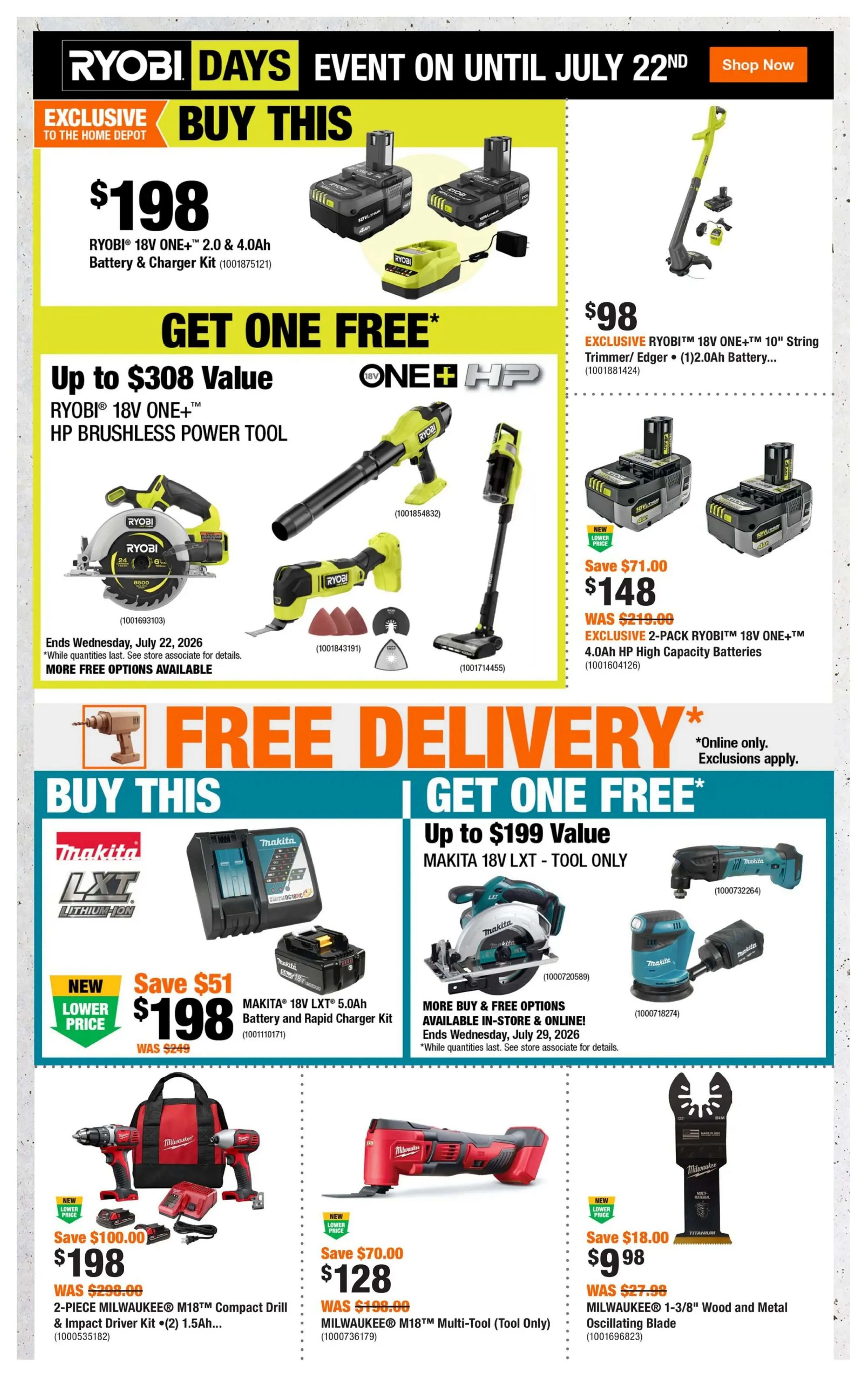 Home Depot (Atlantic) Flyer June 25 to July 8