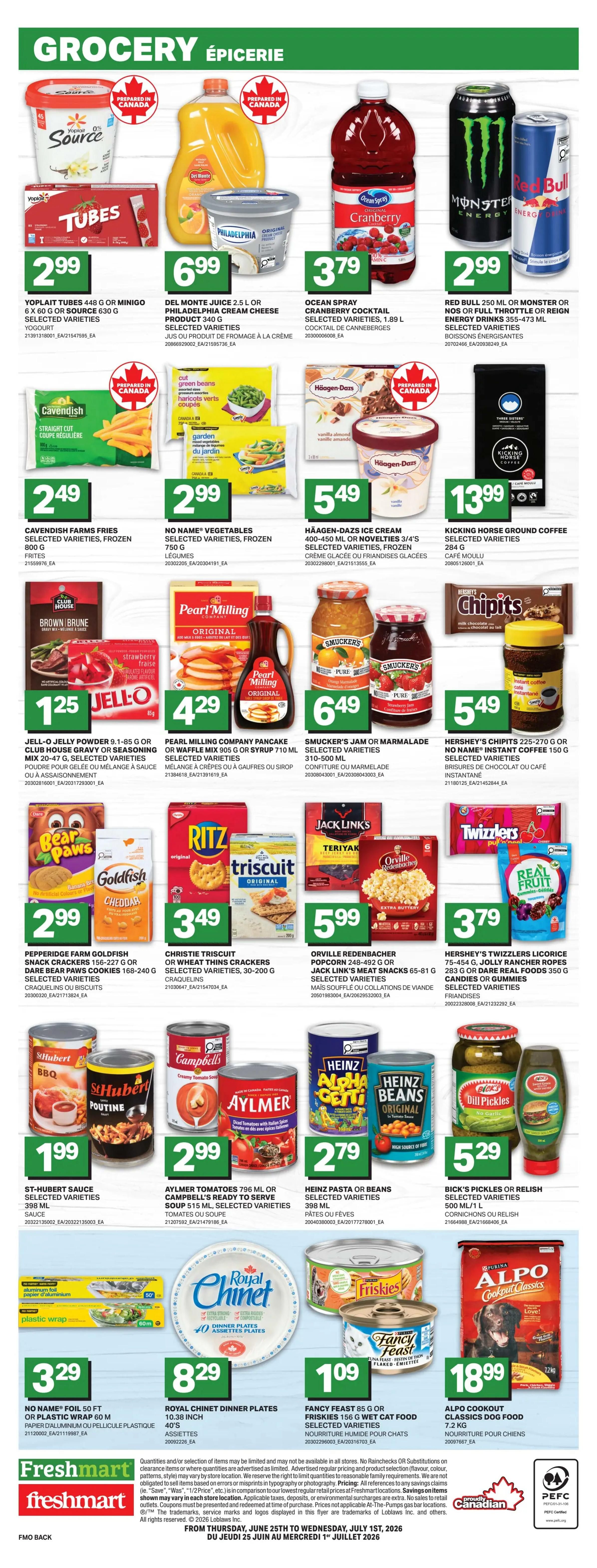 Freshmart (ON) Flyer June 25 to July 1