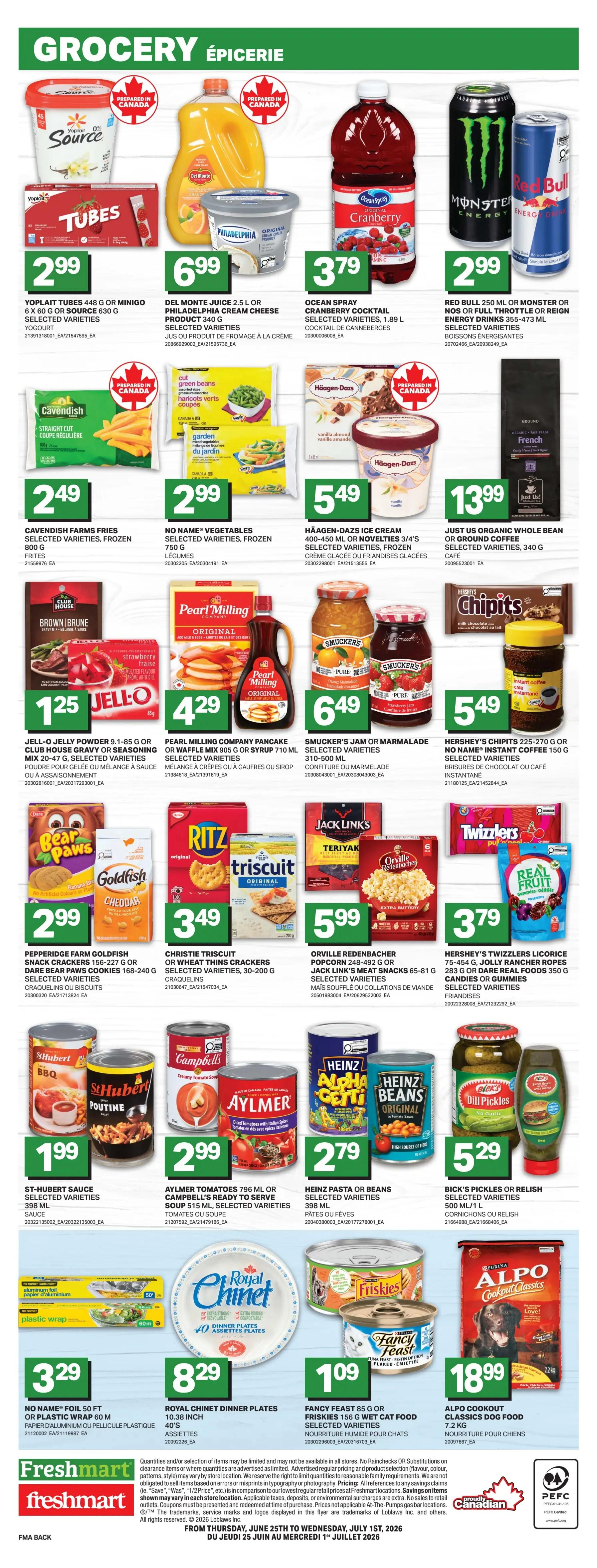 Freshmart (Atlantic) Flyer June 25 to July 1