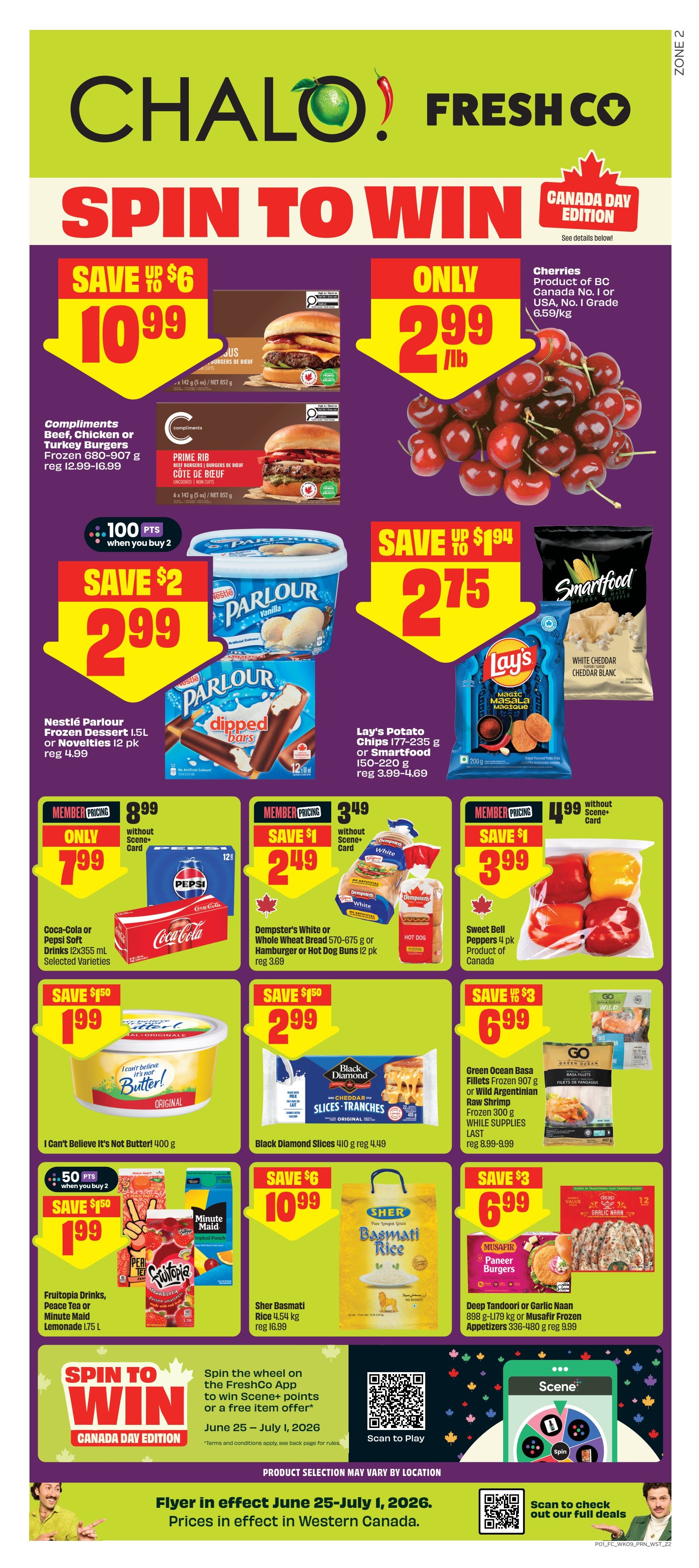 Chalo! FreshCo (West) Flyer June 25 to July 1