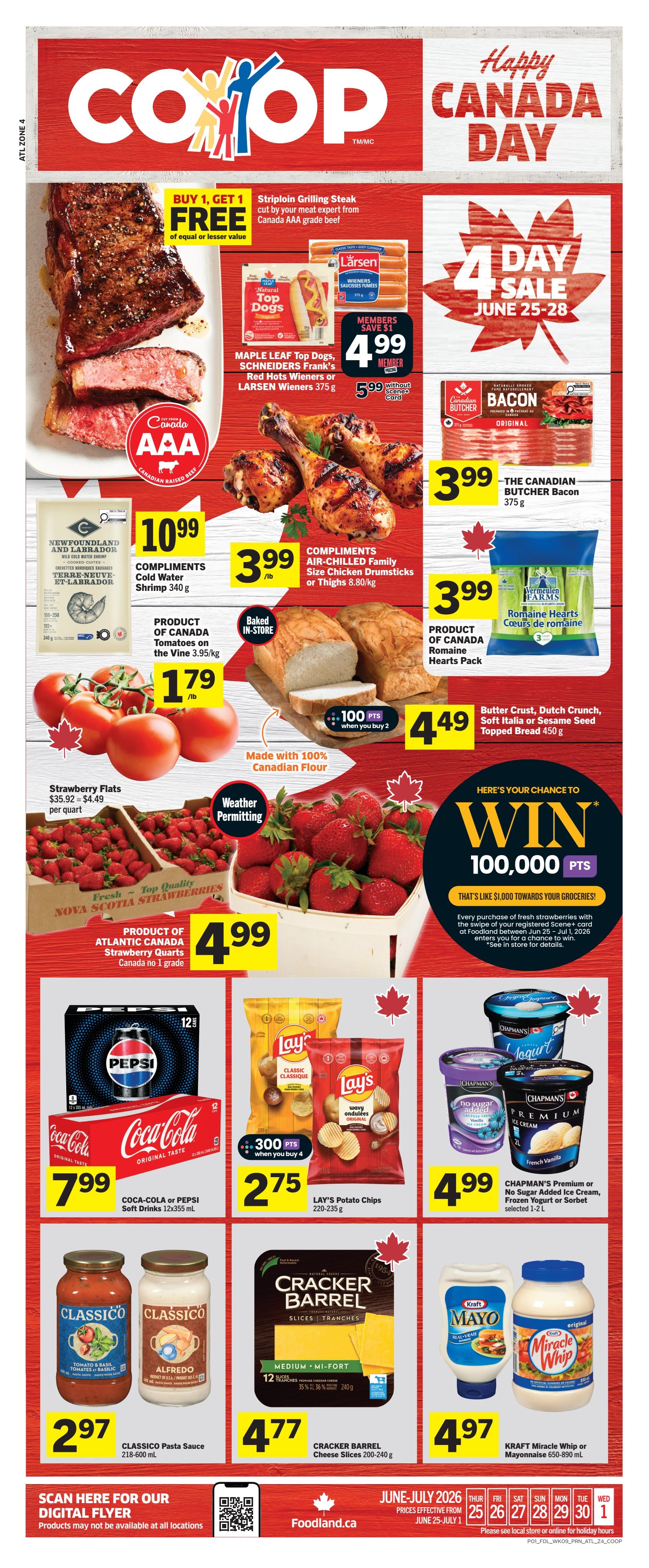 Foodland Co-op Flyer June 25 to July 1