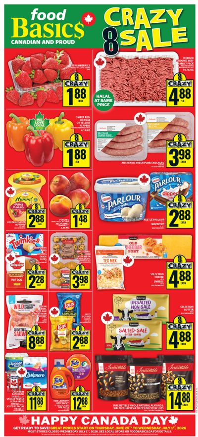 Food Basics Flyer June 25 to July 1