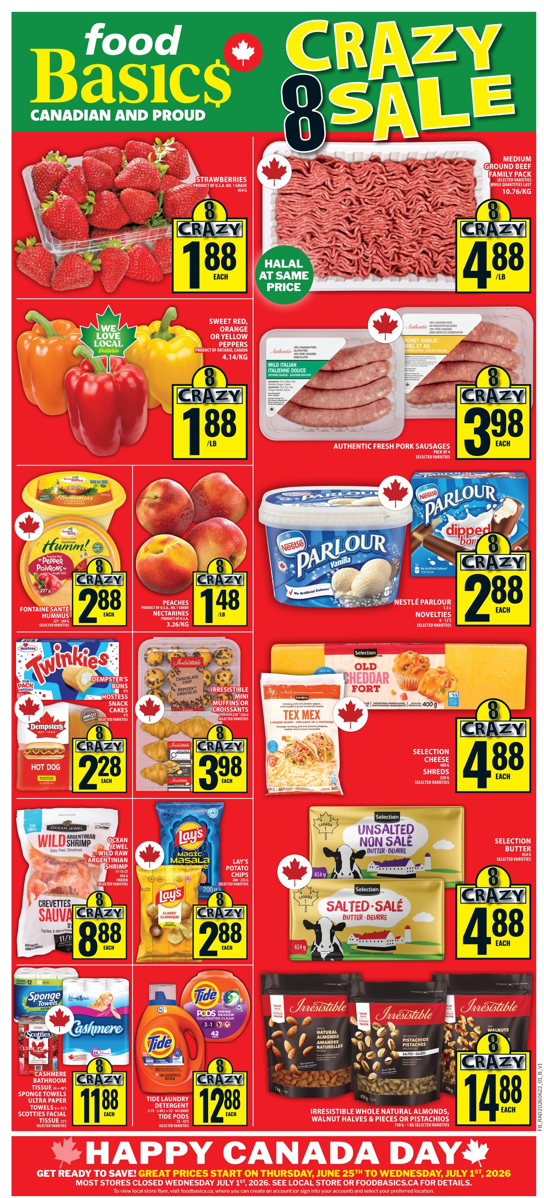 Food Basics Flyer June 25 to July 1