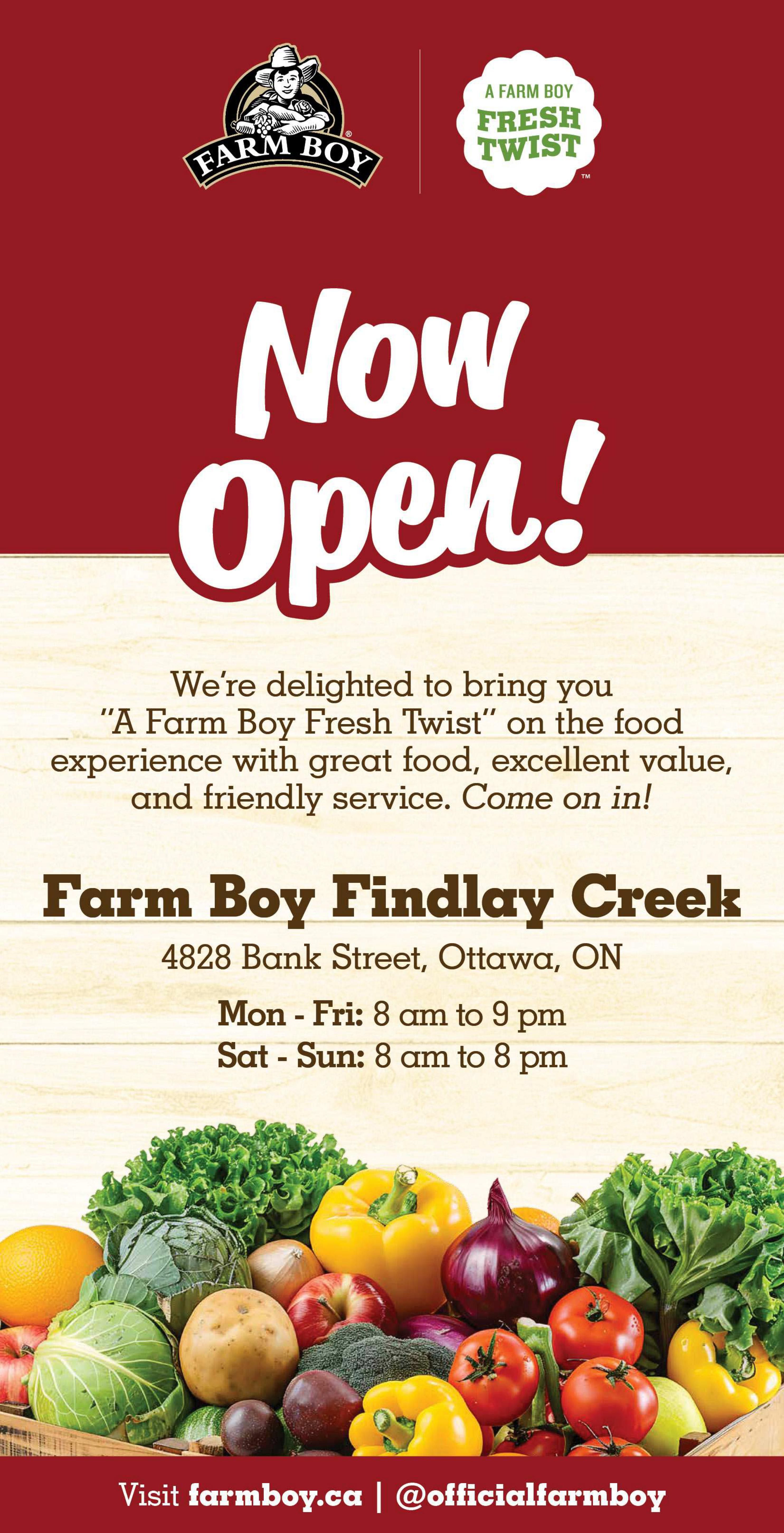 Farm Boy Flyer June 25 to July 1