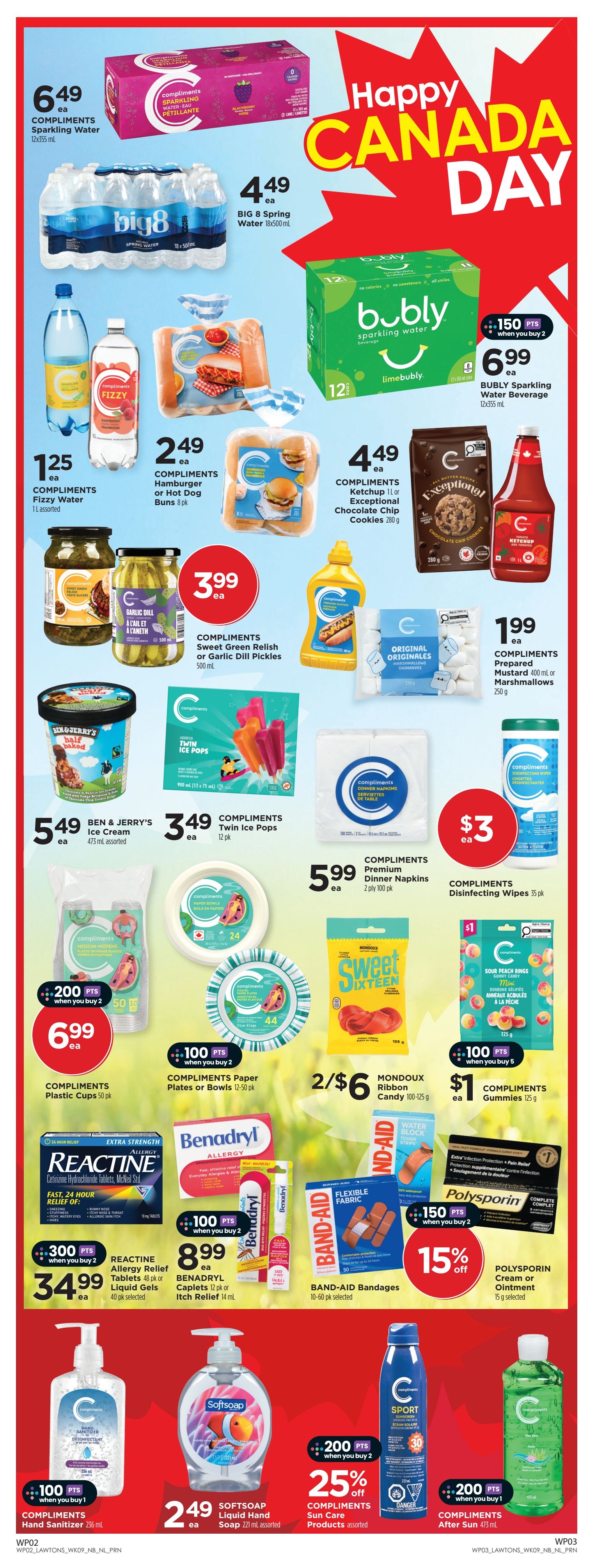 Lawtons Drugs (NB, NL) Flyer June 26 to July 2