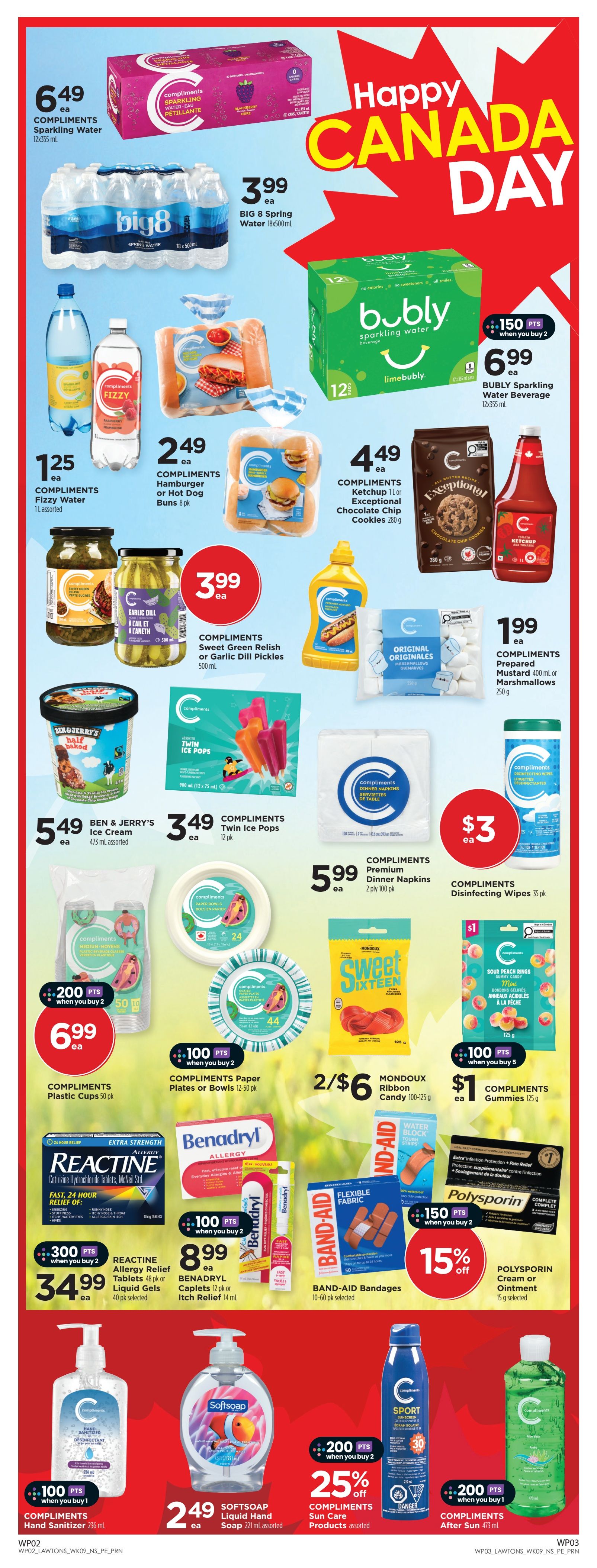 Lawtons Drugs (PE) Flyer June 26 to July 2