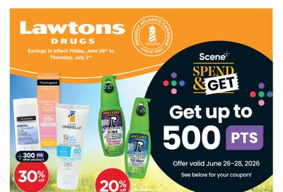 Lawtons Drugs (NS) Flyer June 26 to July 2