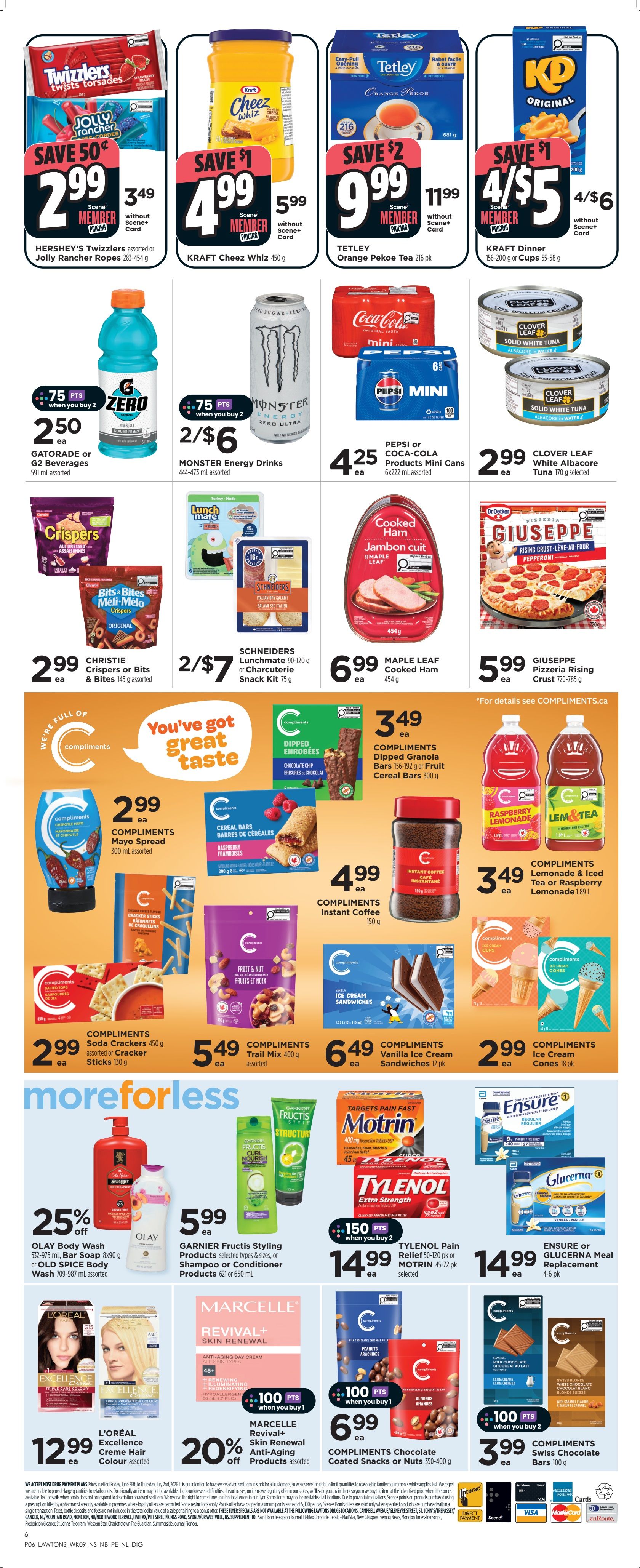 Lawtons Drugs (NS) Flyer June 26 to July 2