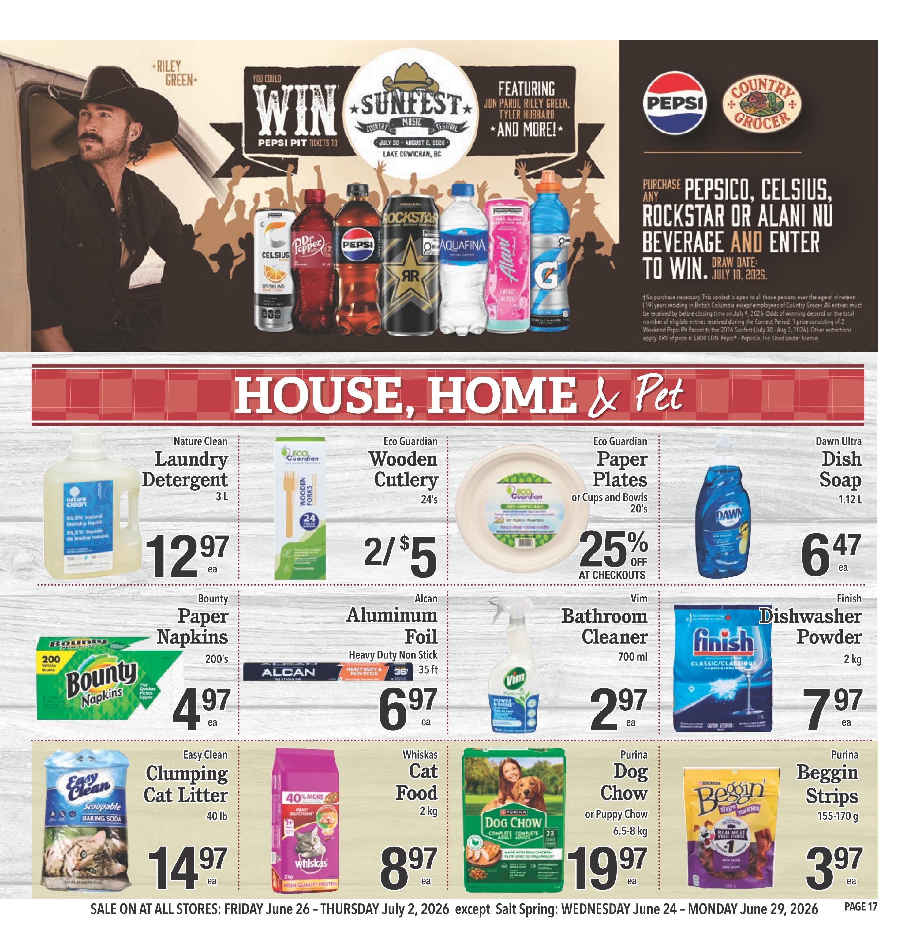 Country Grocer Flyer June 26 to July 2