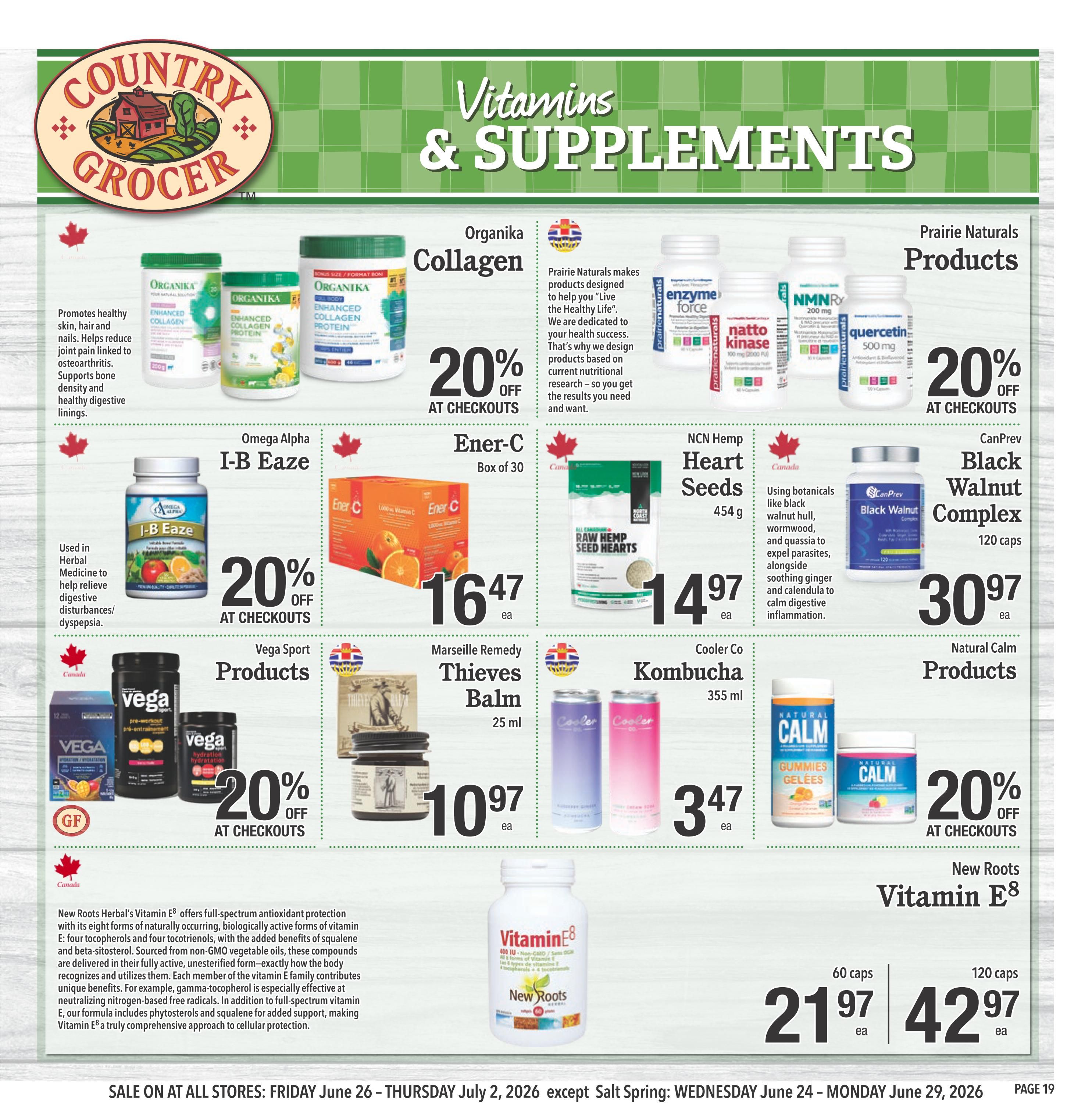 Country Grocer Flyer June 26 to July 2
