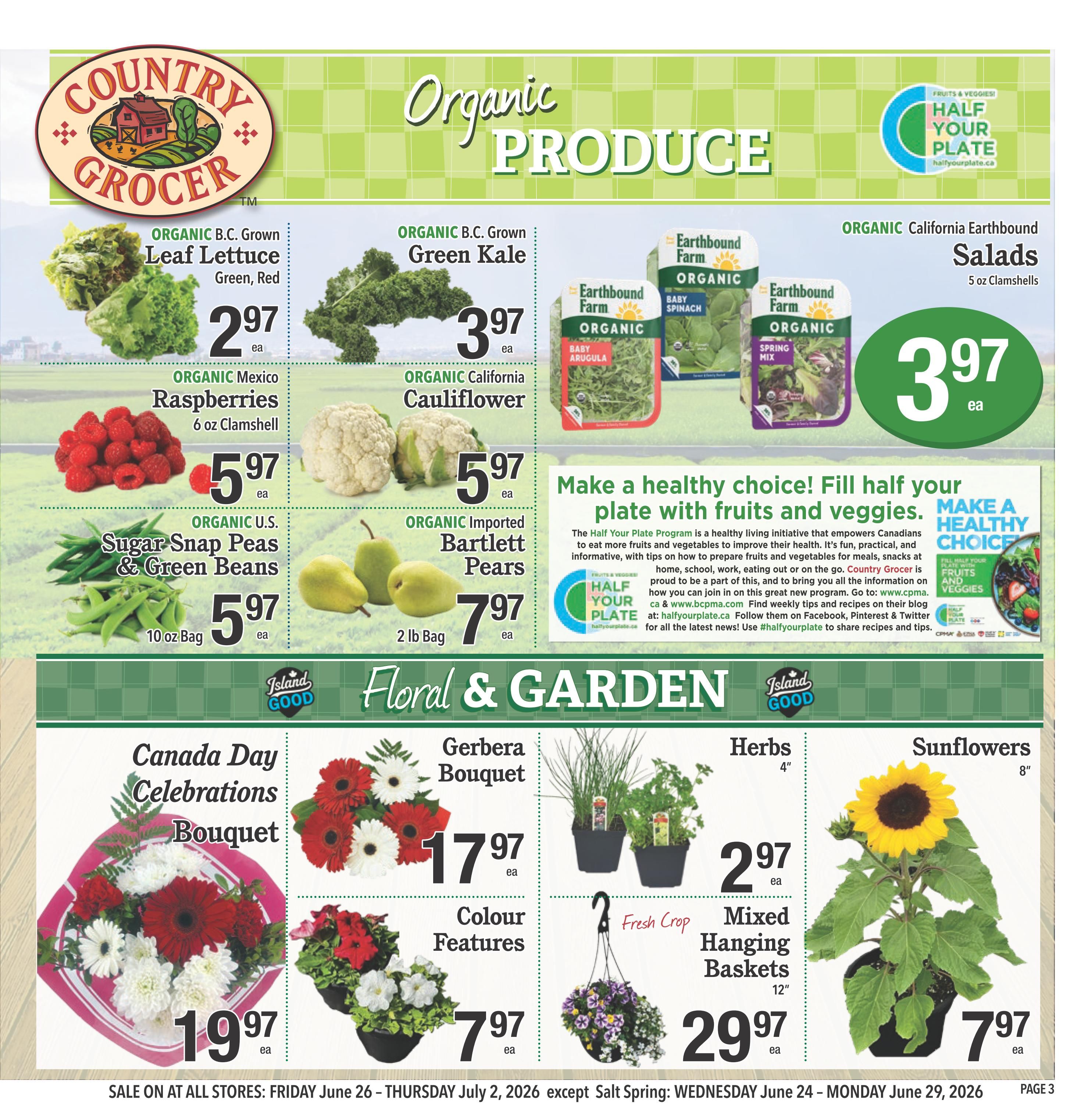 Country Grocer Flyer June 26 to July 2