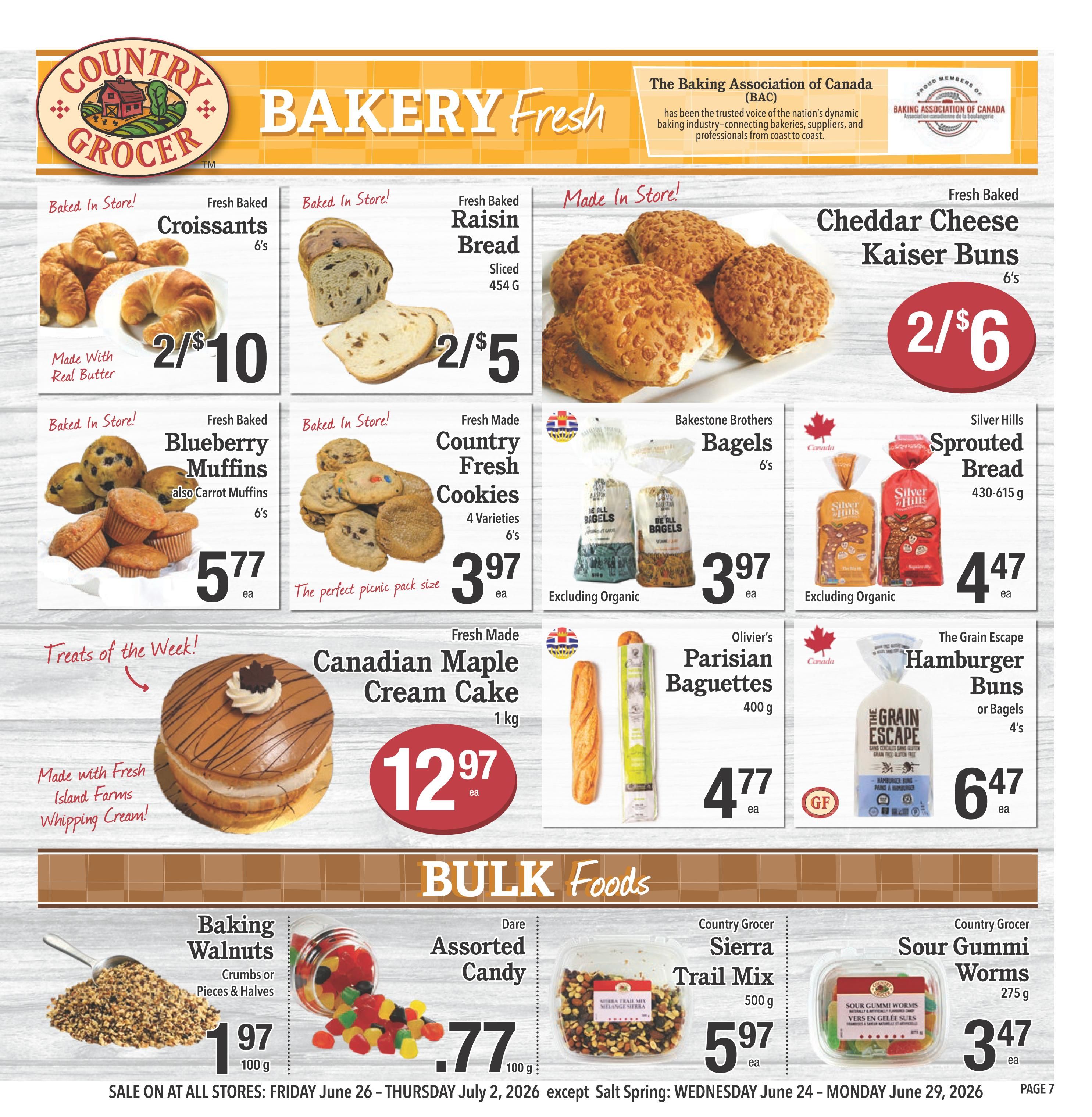 Country Grocer Flyer June 26 to July 2