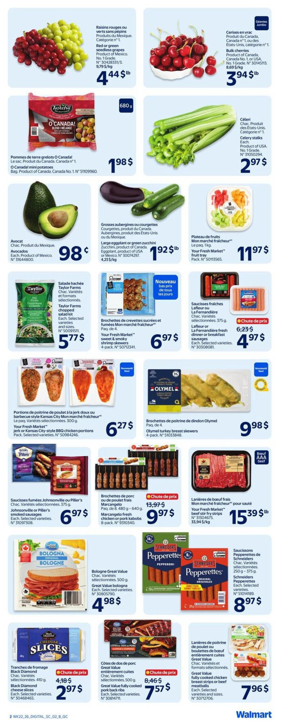 Walmart (QC) Flyer June 25 to July 1