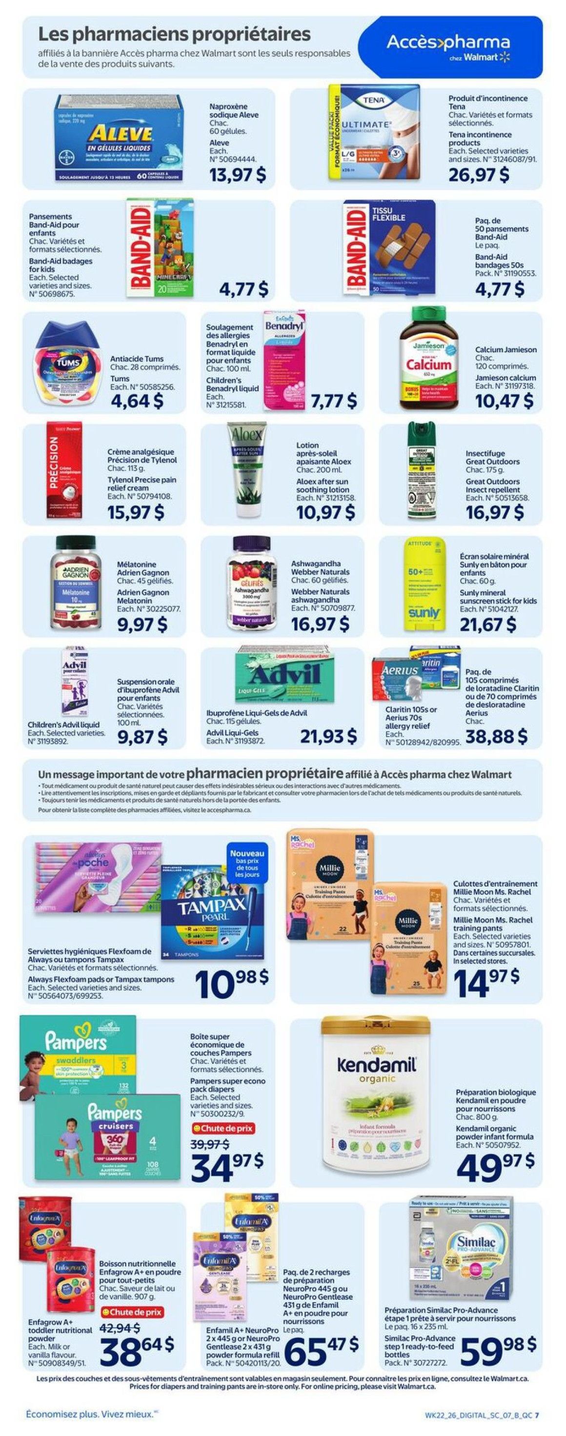 Walmart (QC) Flyer June 25 to July 1
