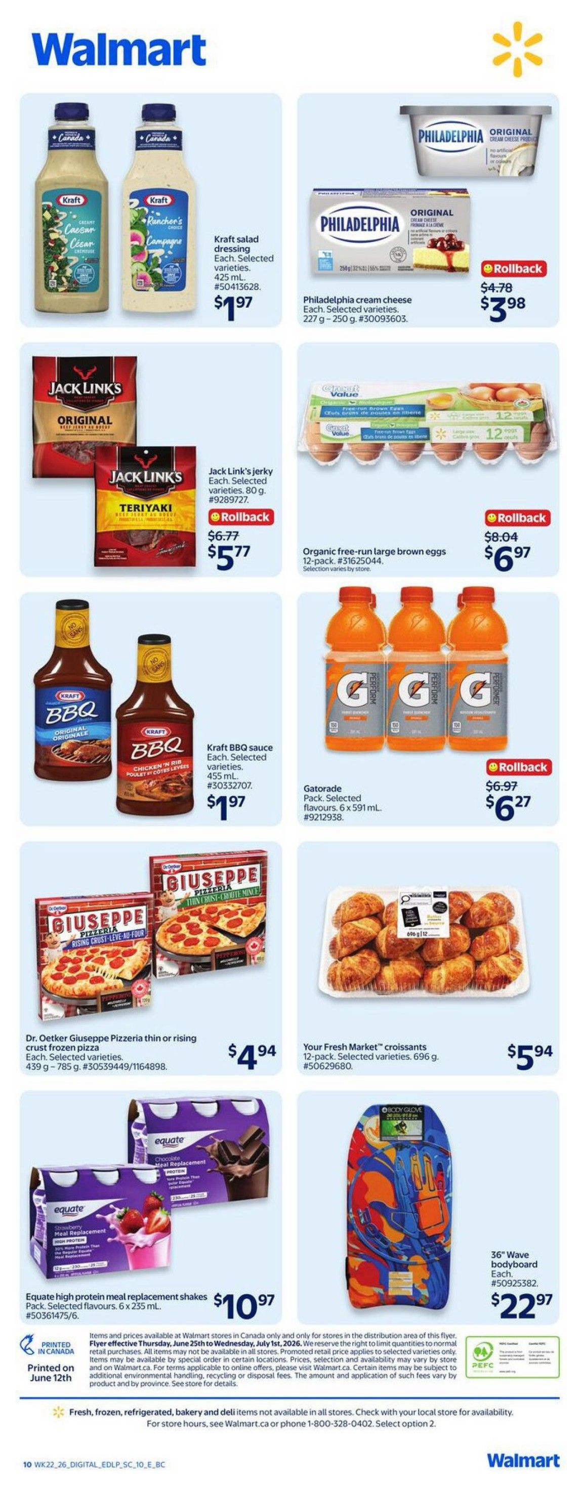 Walmart (West) Flyer June 25 to July 1