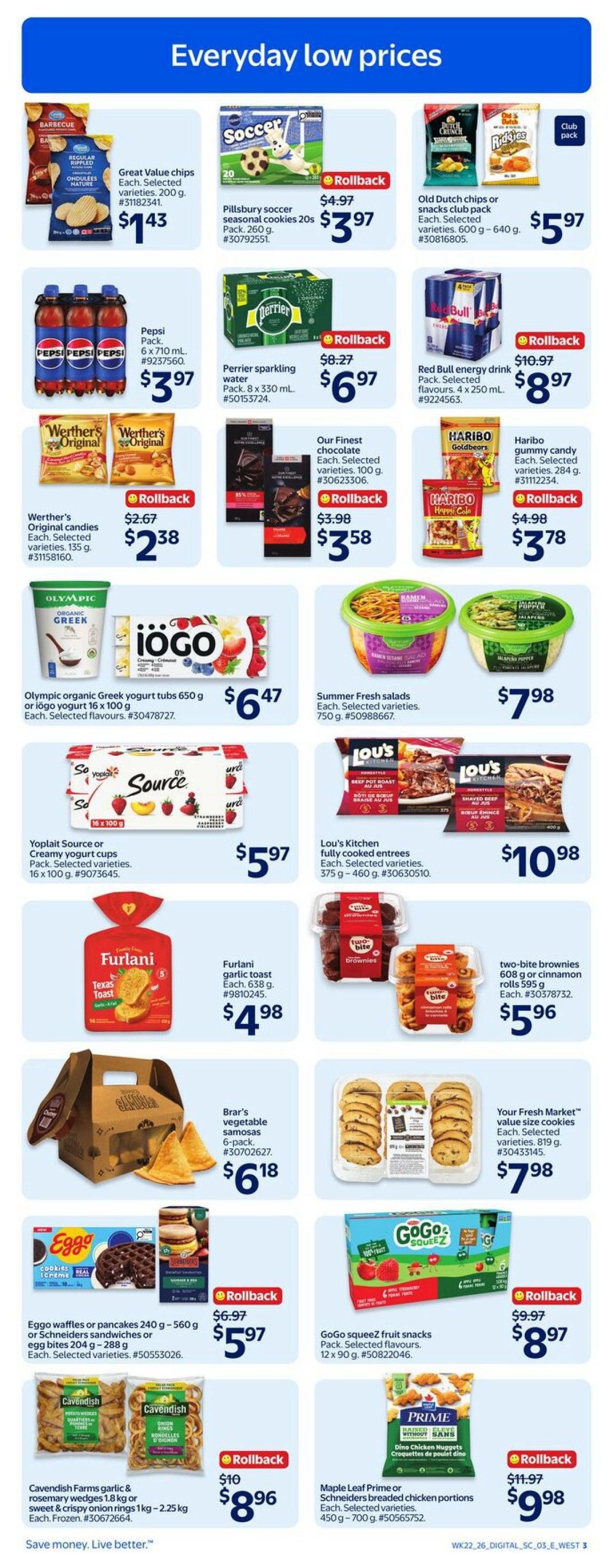 Walmart (West) Flyer June 25 to July 1