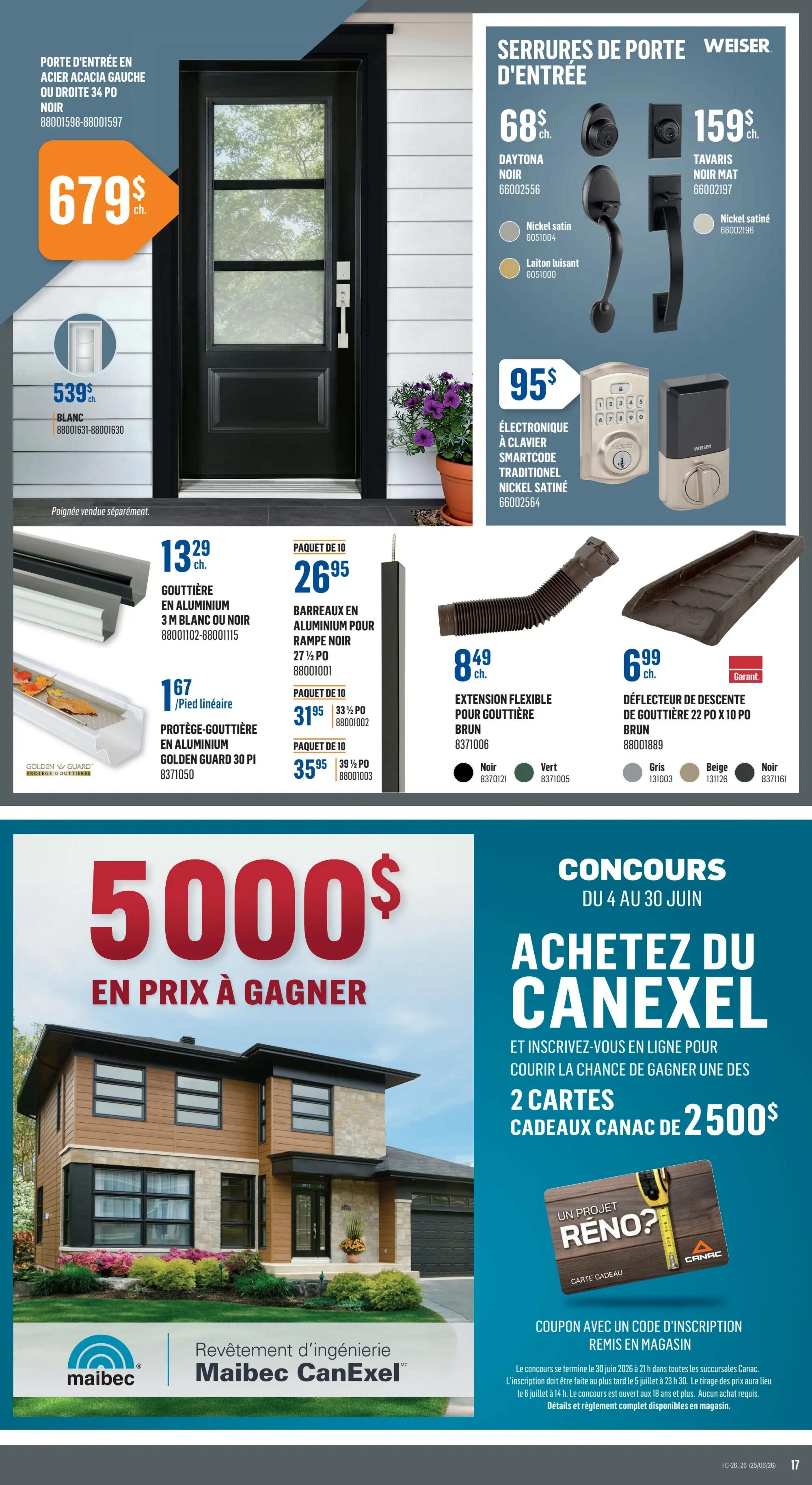 Canac Flyer June 25 to July 1