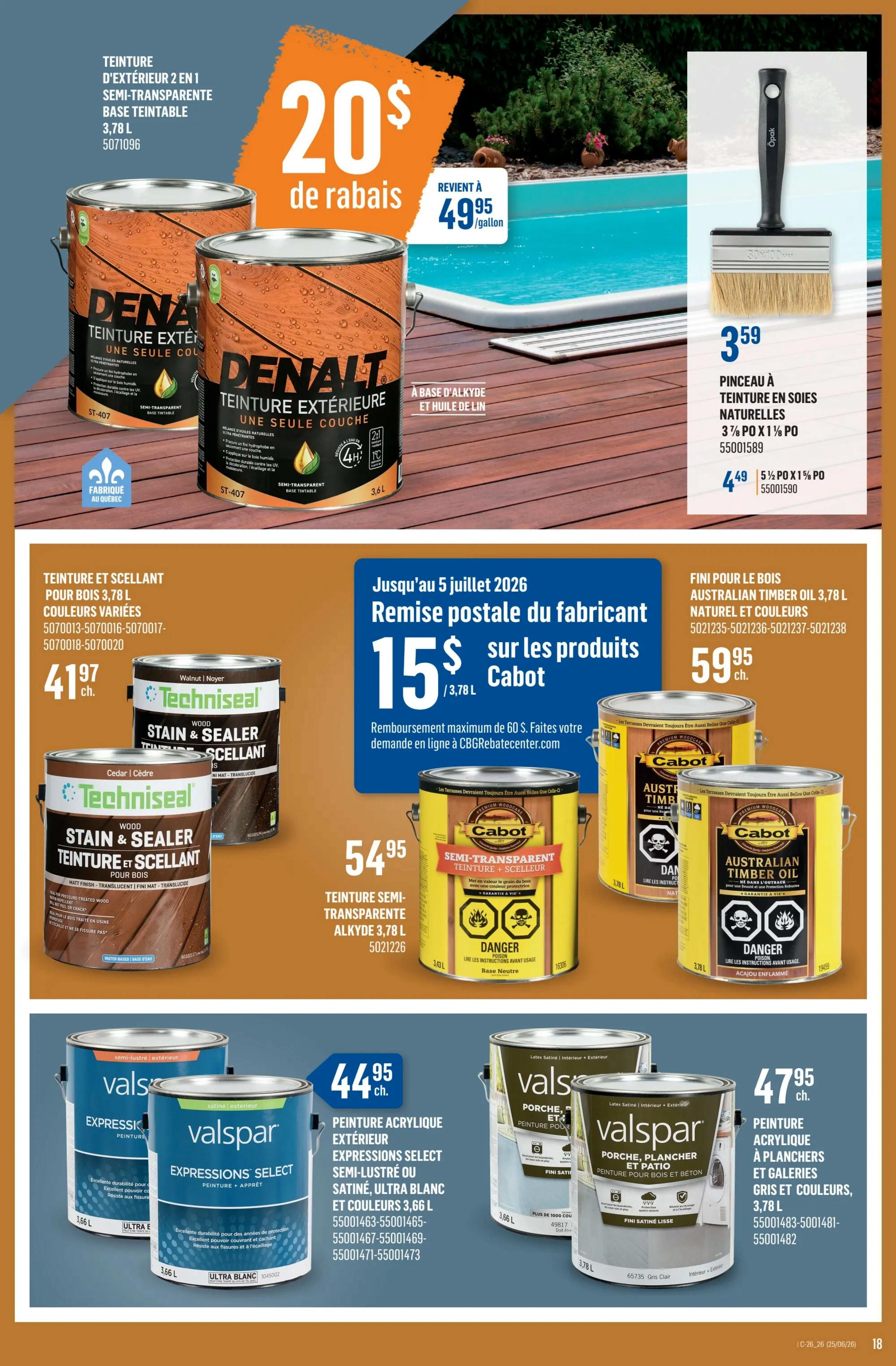 Canac Flyer June 25 to July 1