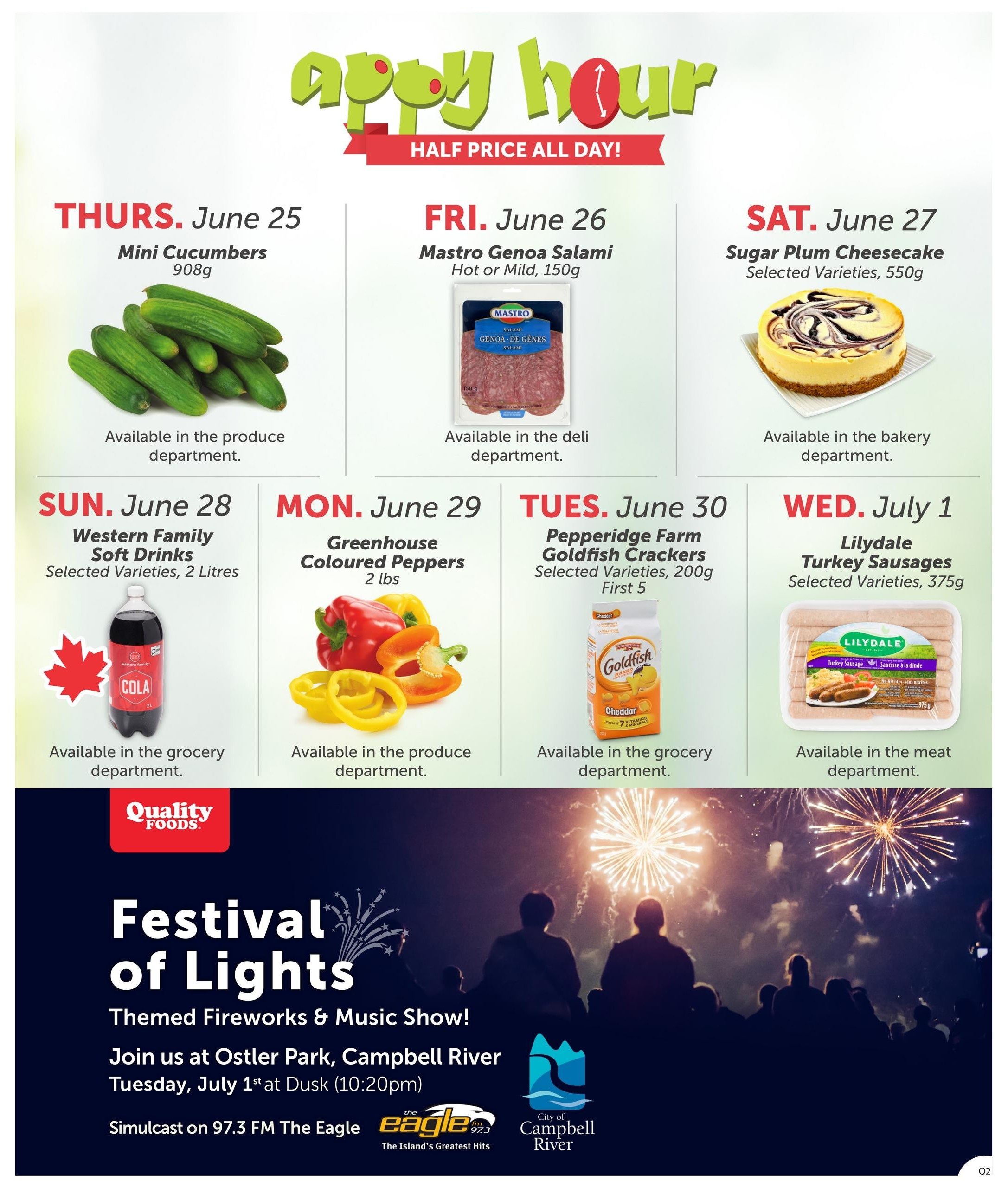 Quality Foods Flyer June 25 to July 1