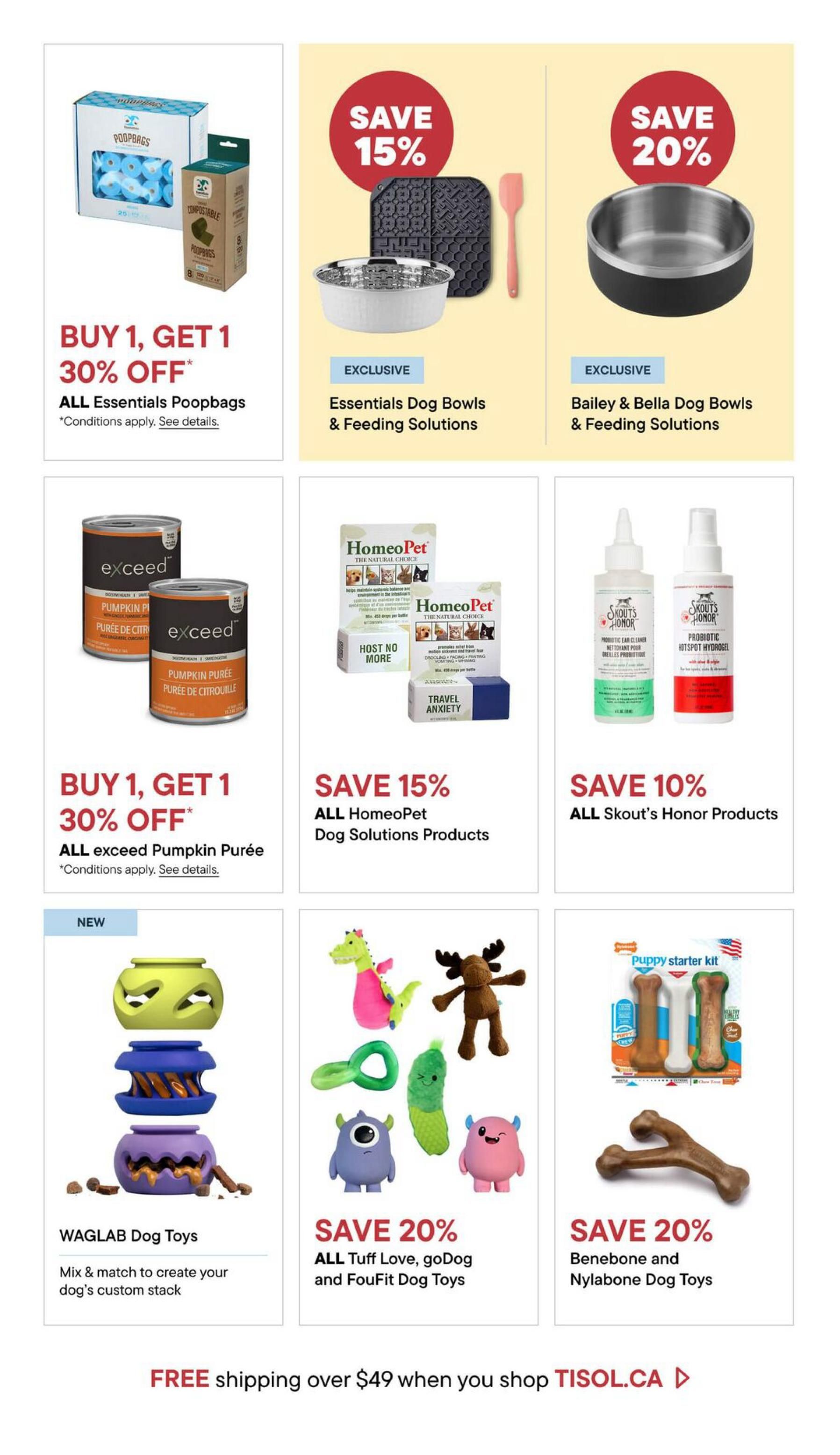 Tisol Pet Nutrition & Supply Stores Flyer June 25 to July 8